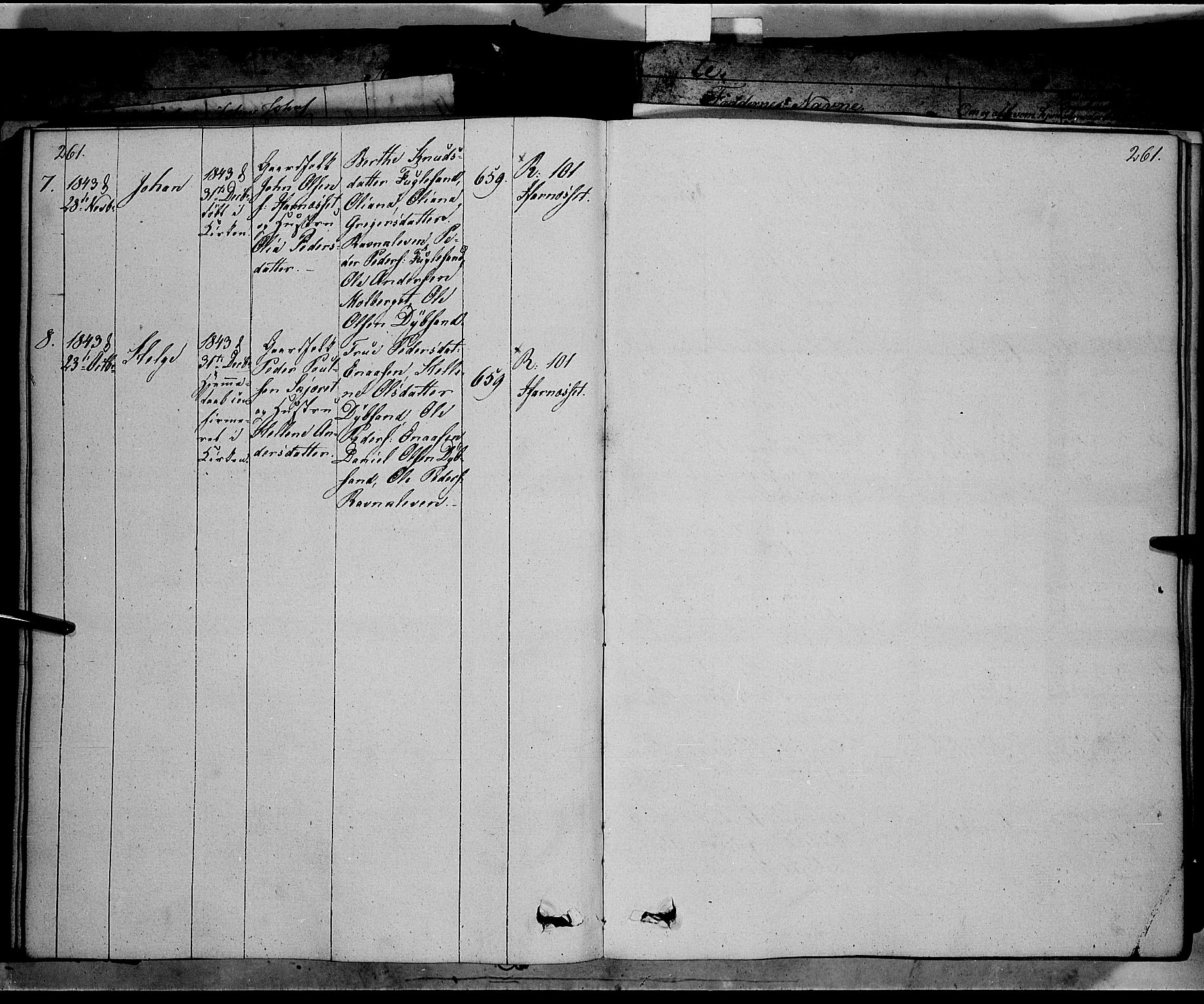 Trysil prestekontor, AV/SAH-PREST-046/H/Ha/Haa/L0004: Parish register (official) no. 4 /2, 1842-1850, p. 260-261