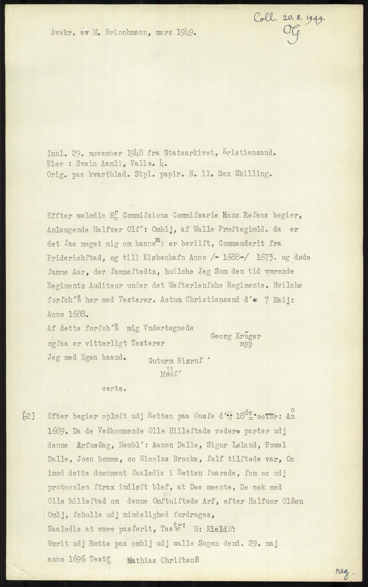 Samlinger til kildeutgivelse, Diplomavskriftsamlingen, AV/RA-EA-4053/H/Ha, p. 229