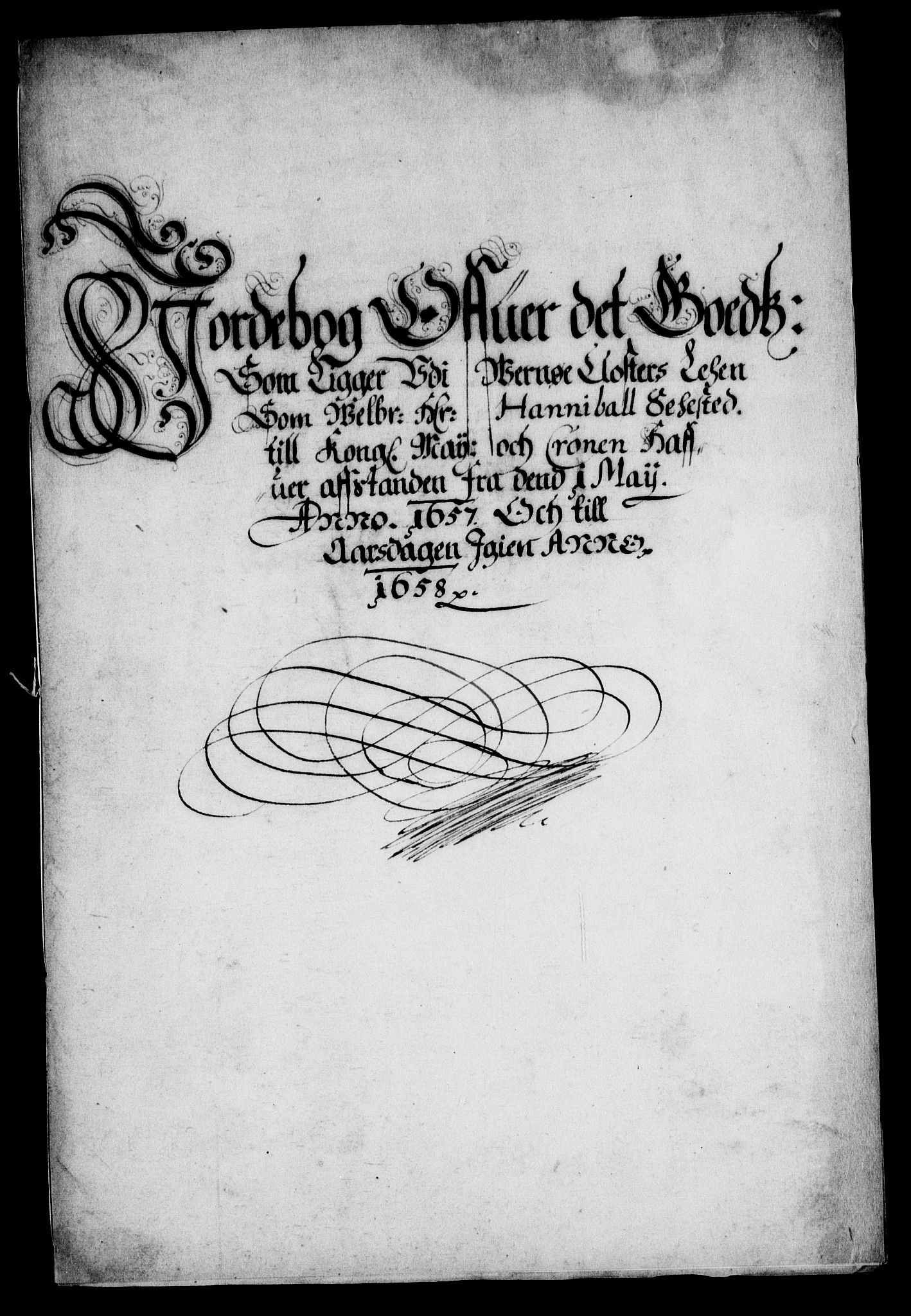 Rentekammeret inntil 1814, Realistisk ordnet avdeling, AV/RA-EA-4070/On/L0007: [Jj 8]: Jordebøker og dokumenter innlevert til kongelig kommisjon 1672: Verne klosters gods, 1658-1672, p. 2