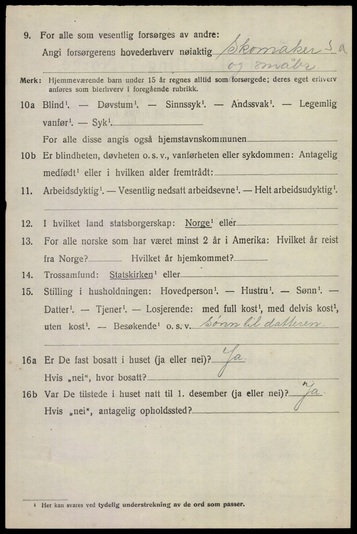 SAKO, 1920 census for Ål, 1920, p. 5791