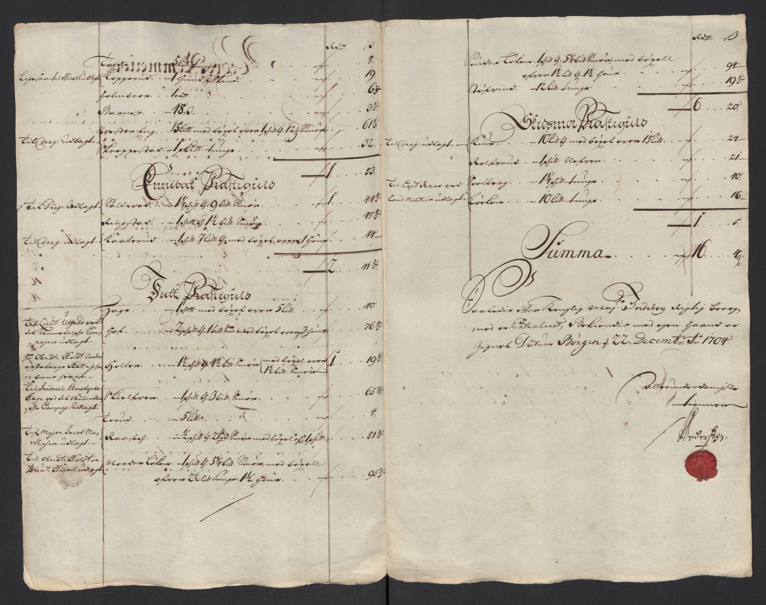 Rentekammeret inntil 1814, Reviderte regnskaper, Fogderegnskap, AV/RA-EA-4092/R11/L0588: Fogderegnskap Nedre Romerike, 1704, p. 32