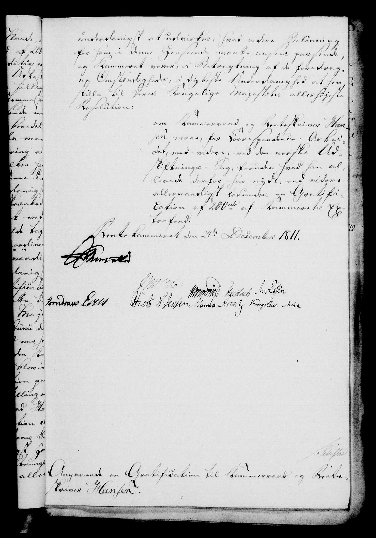 Rentekammeret, Kammerkanselliet, AV/RA-EA-3111/G/Gf/Gfa/L0094: Norsk relasjons- og resolusjonsprotokoll (merket RK 52.94), 1812, p. 32