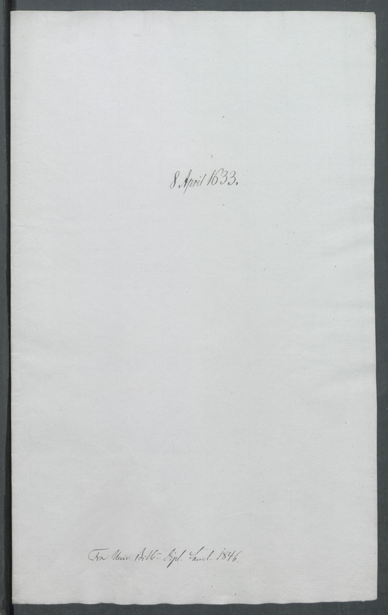 Riksarkivets diplomsamling, AV/RA-EA-5965/F02/L0144: Dokumenter, 1633, p. 18