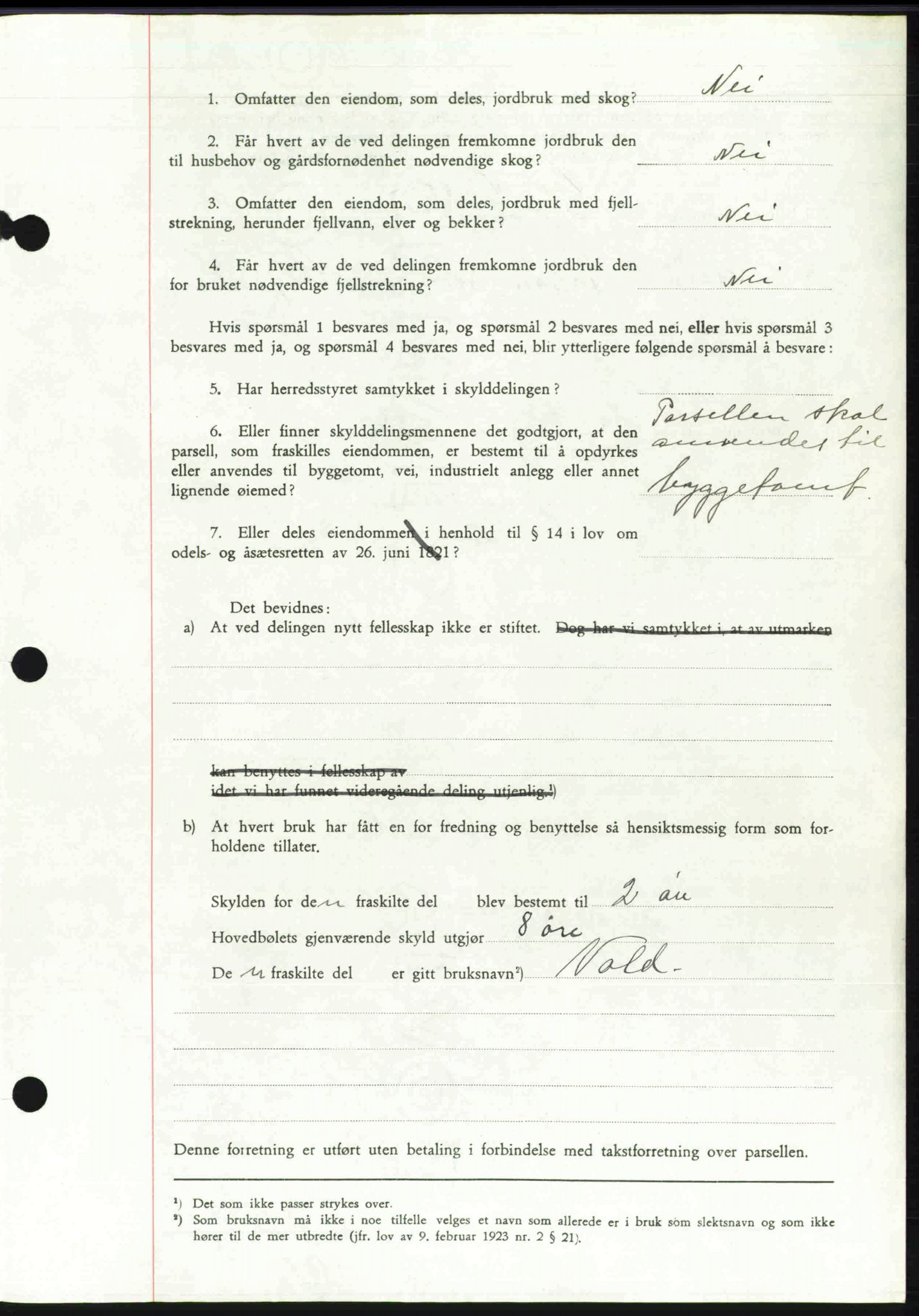 Toten tingrett, SAH/TING-006/H/Hb/Hbc/L0004: Mortgage book no. Hbc-04, 1938-1938, Diary no: : 1961/1938