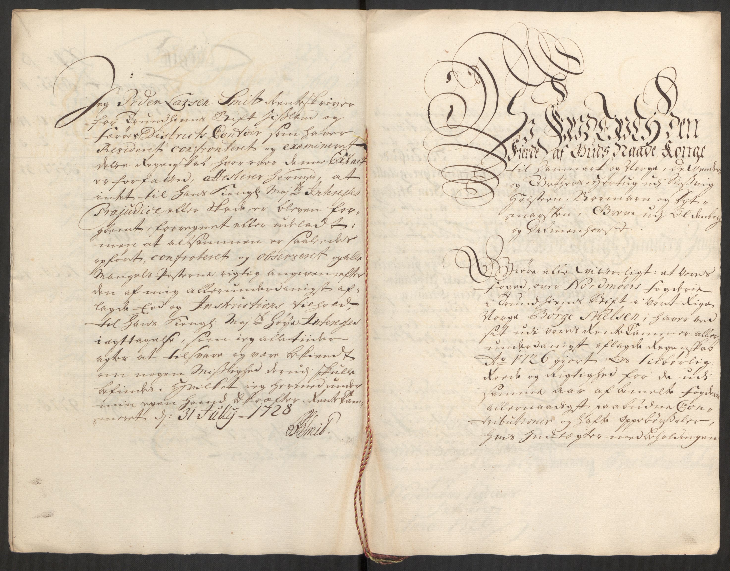 Rentekammeret inntil 1814, Reviderte regnskaper, Fogderegnskap, RA/EA-4092/R56/L3759: Fogderegnskap Nordmøre, 1726, p. 18