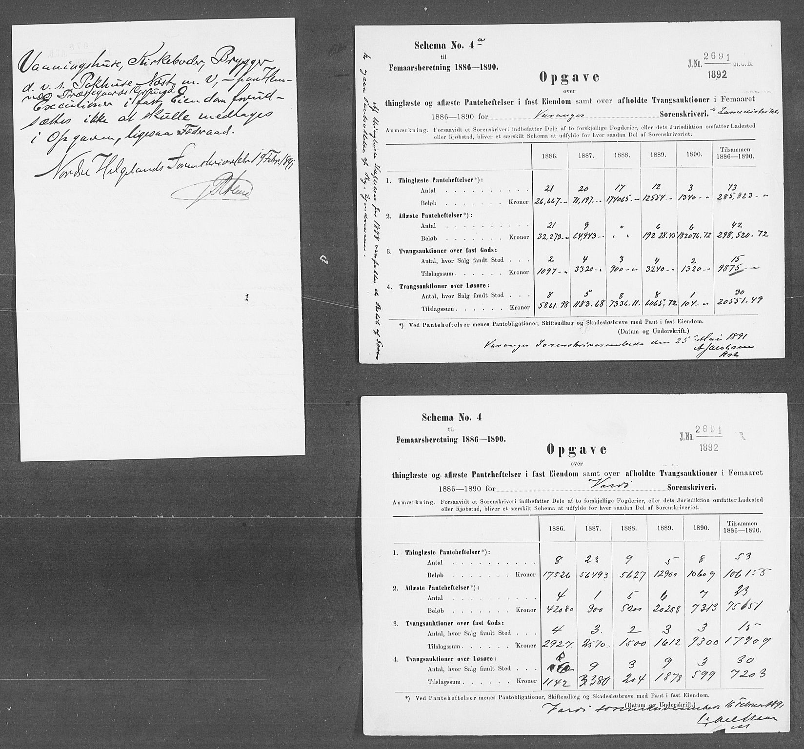 Statistisk sentralbyrå, Næringsøkonomiske emner, Generelt - Amtmennenes femårsberetninger, AV/RA-S-2233/F/Fa/L0070: --, 1886-1890, p. 90