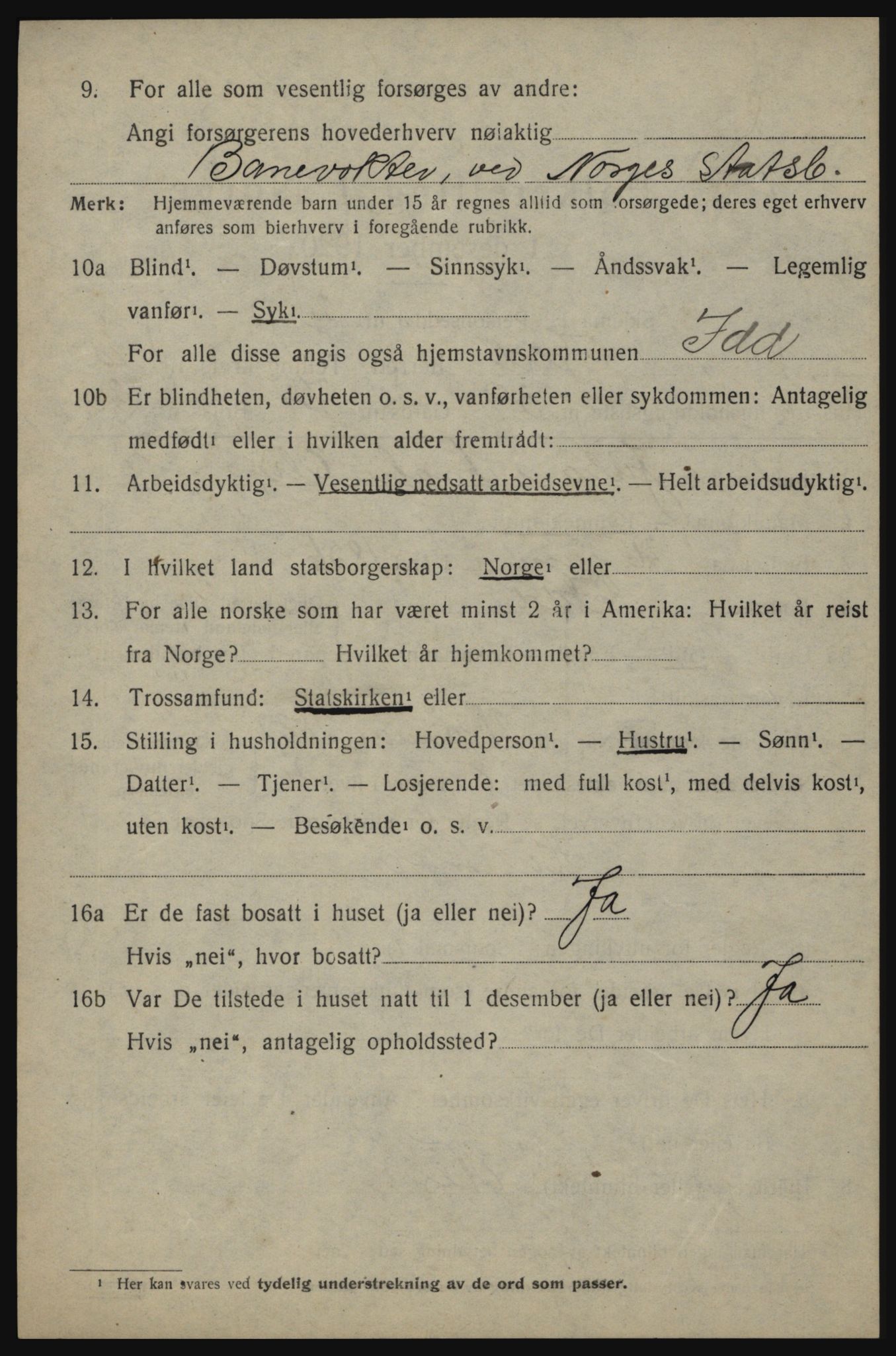 SAO, 1920 census for Idd, 1920, p. 10916