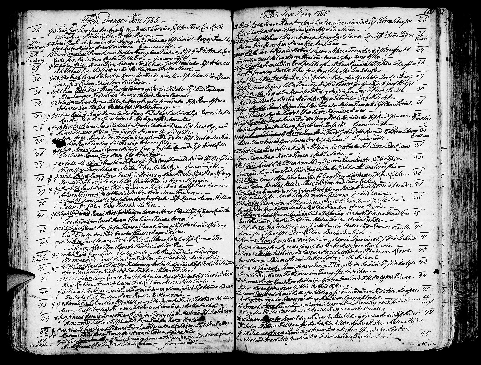 Innvik sokneprestembete, SAB/A-80501: Parish register (official) no. A 1, 1750-1816, p. 120