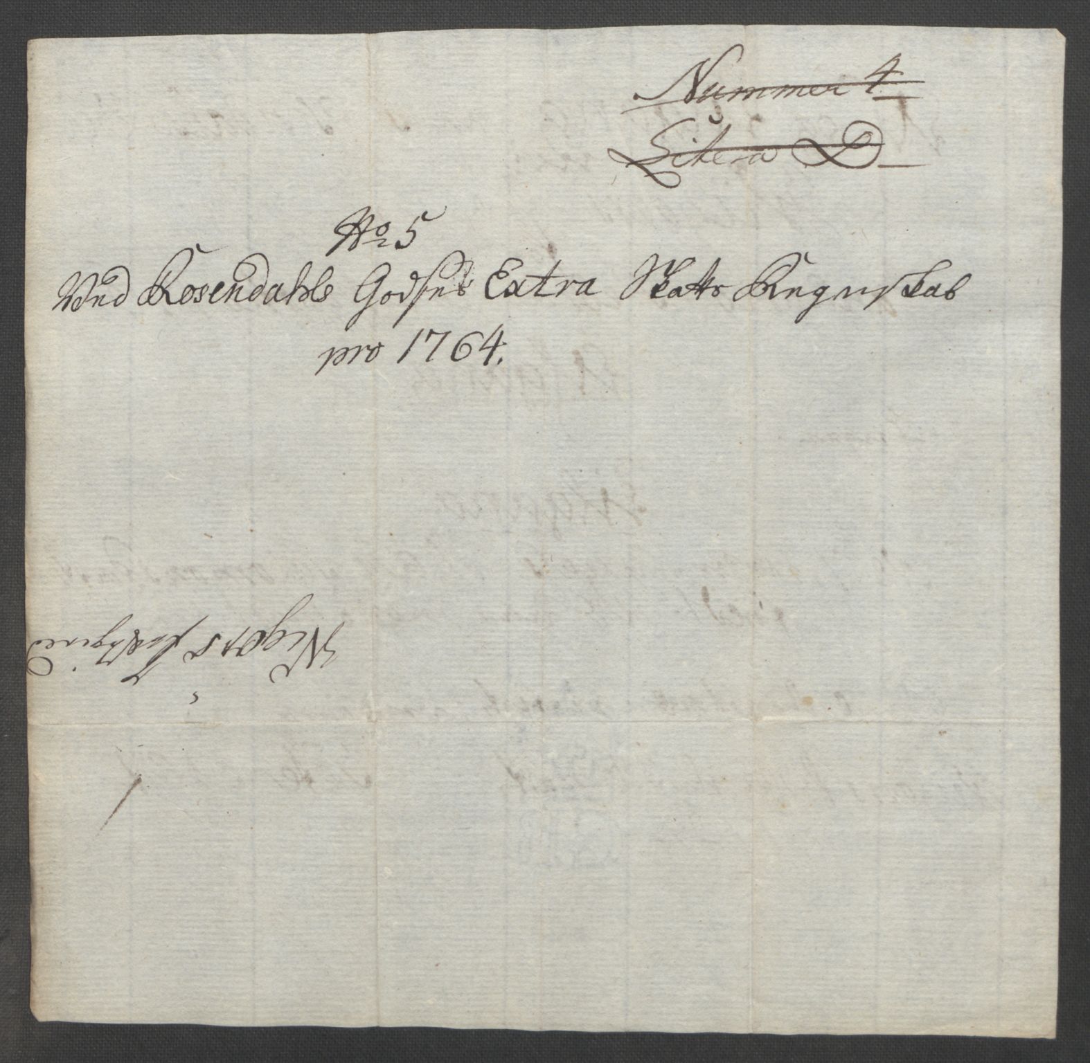 Rentekammeret inntil 1814, Reviderte regnskaper, Fogderegnskap, RA/EA-4092/R49/L3157: Ekstraskatten Rosendal Baroni, 1762-1772, p. 87
