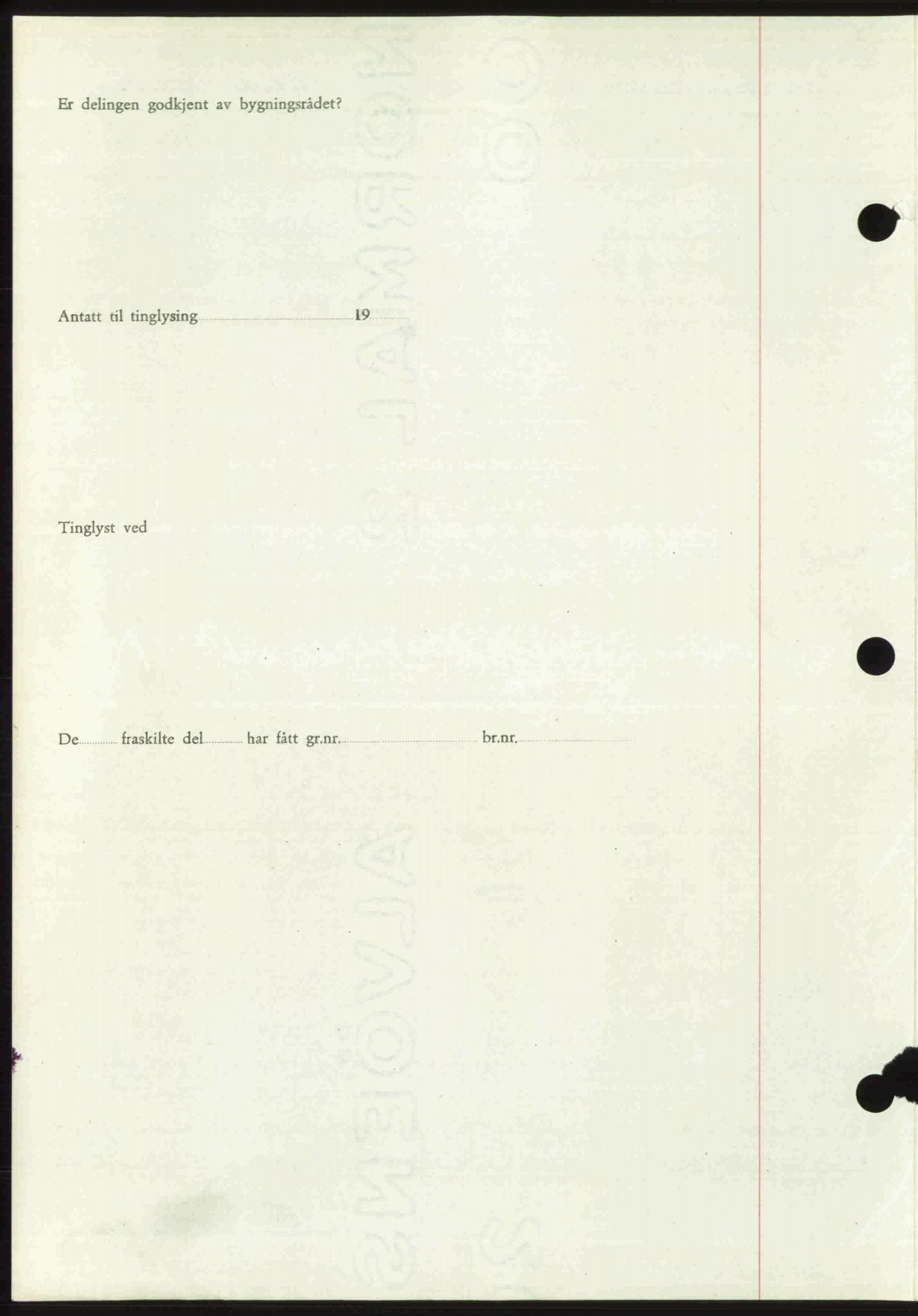 Toten tingrett, SAH/TING-006/H/Hb/Hbc/L0020: Mortgage book no. Hbc-20, 1948-1948, Diary no: : 2553/1948