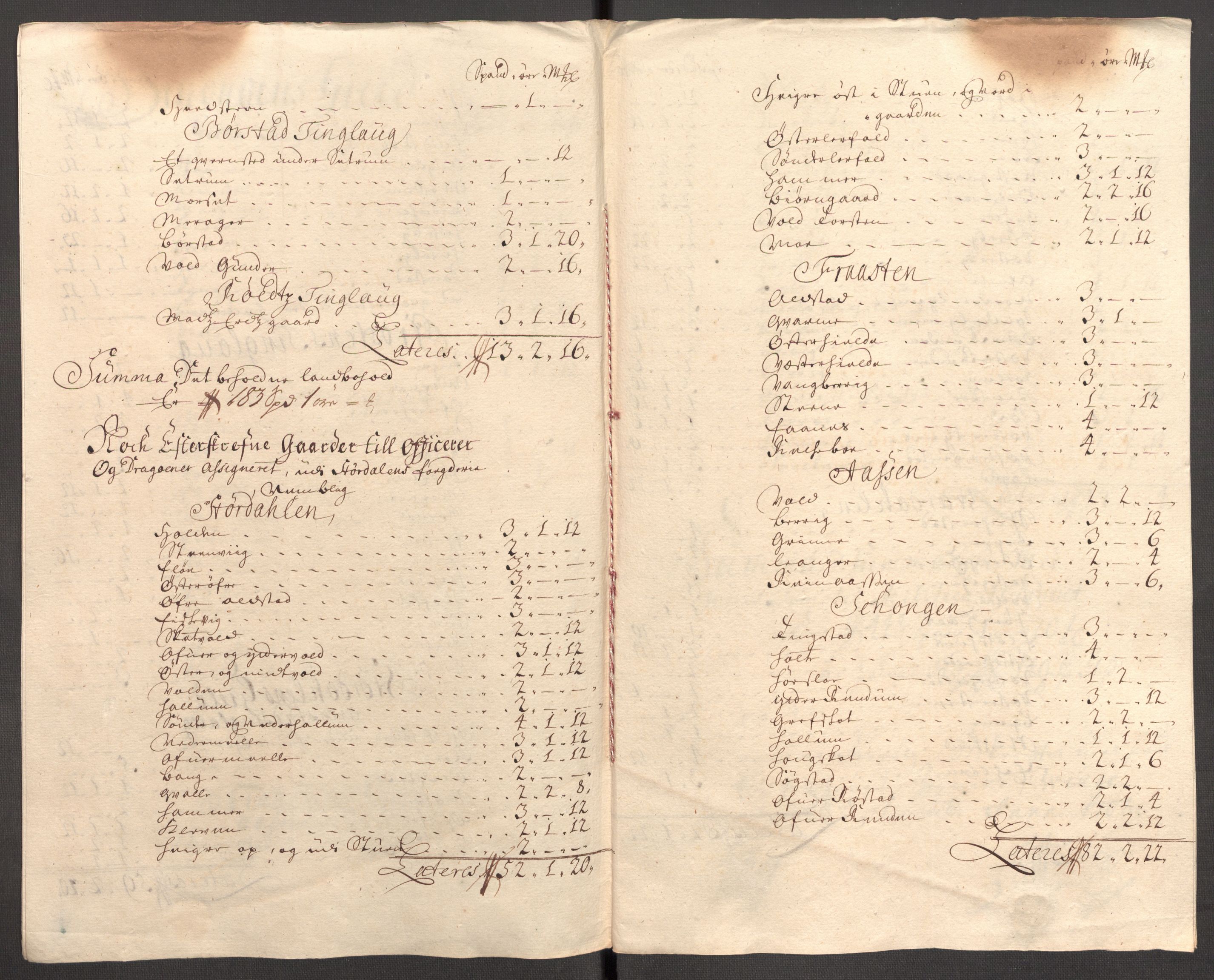 Rentekammeret inntil 1814, Reviderte regnskaper, Fogderegnskap, RA/EA-4092/R62/L4198: Fogderegnskap Stjørdal og Verdal, 1708, p. 159