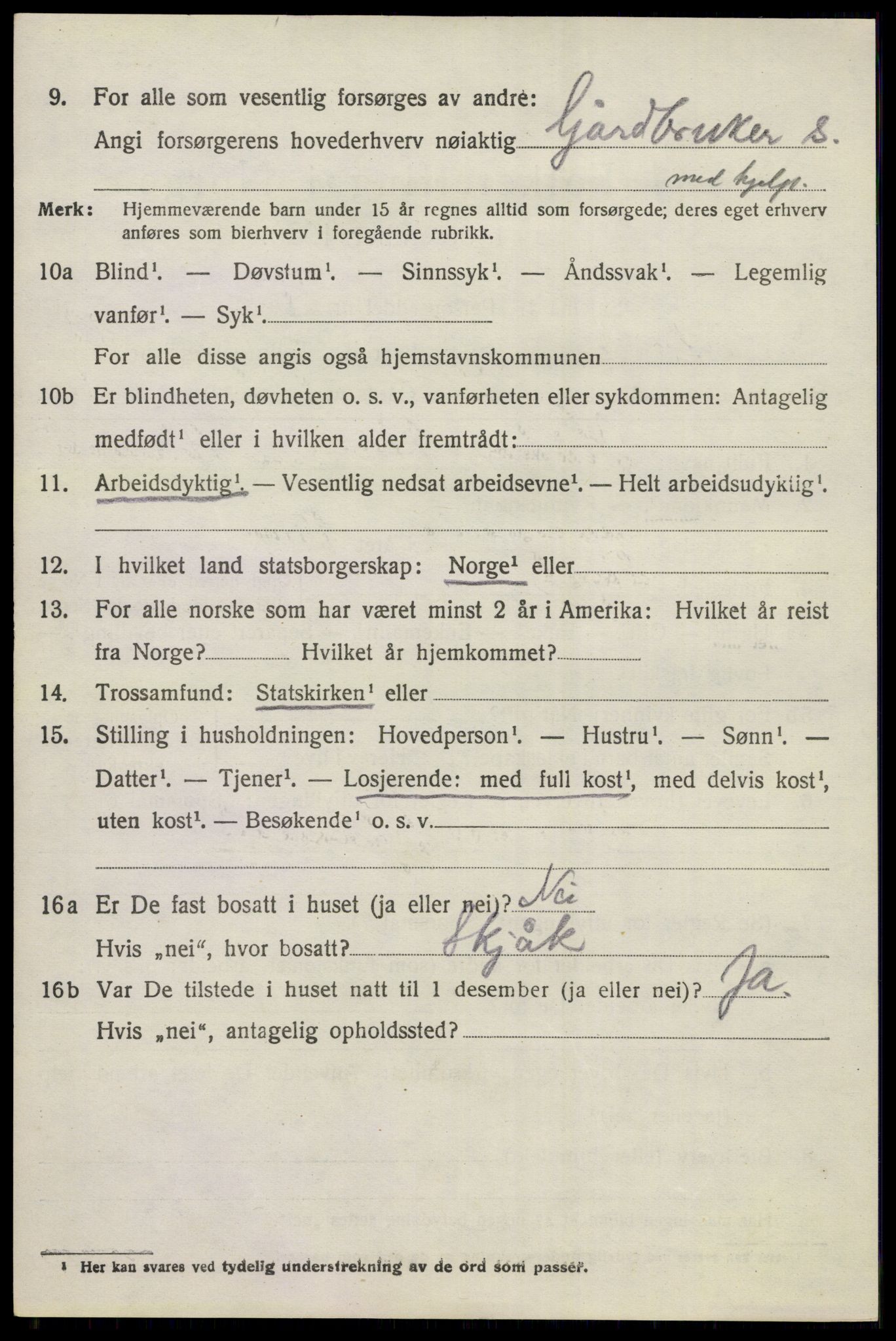 SAKO, 1920 census for Norderhov, 1920, p. 20323