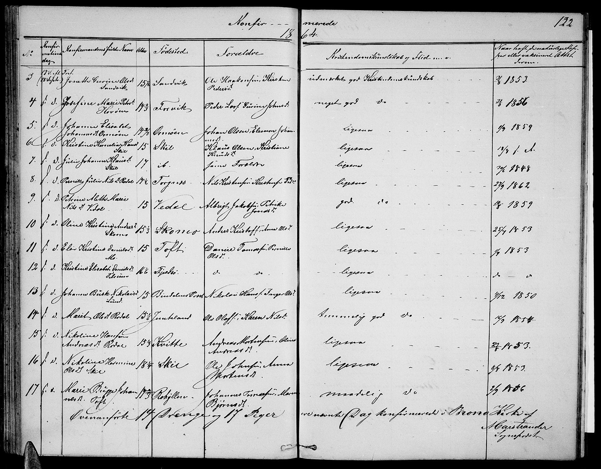 Ministerialprotokoller, klokkerbøker og fødselsregistre - Nordland, SAT/A-1459/813/L0212: Parish register (copy) no. 813C04, 1864-1886, p. 122