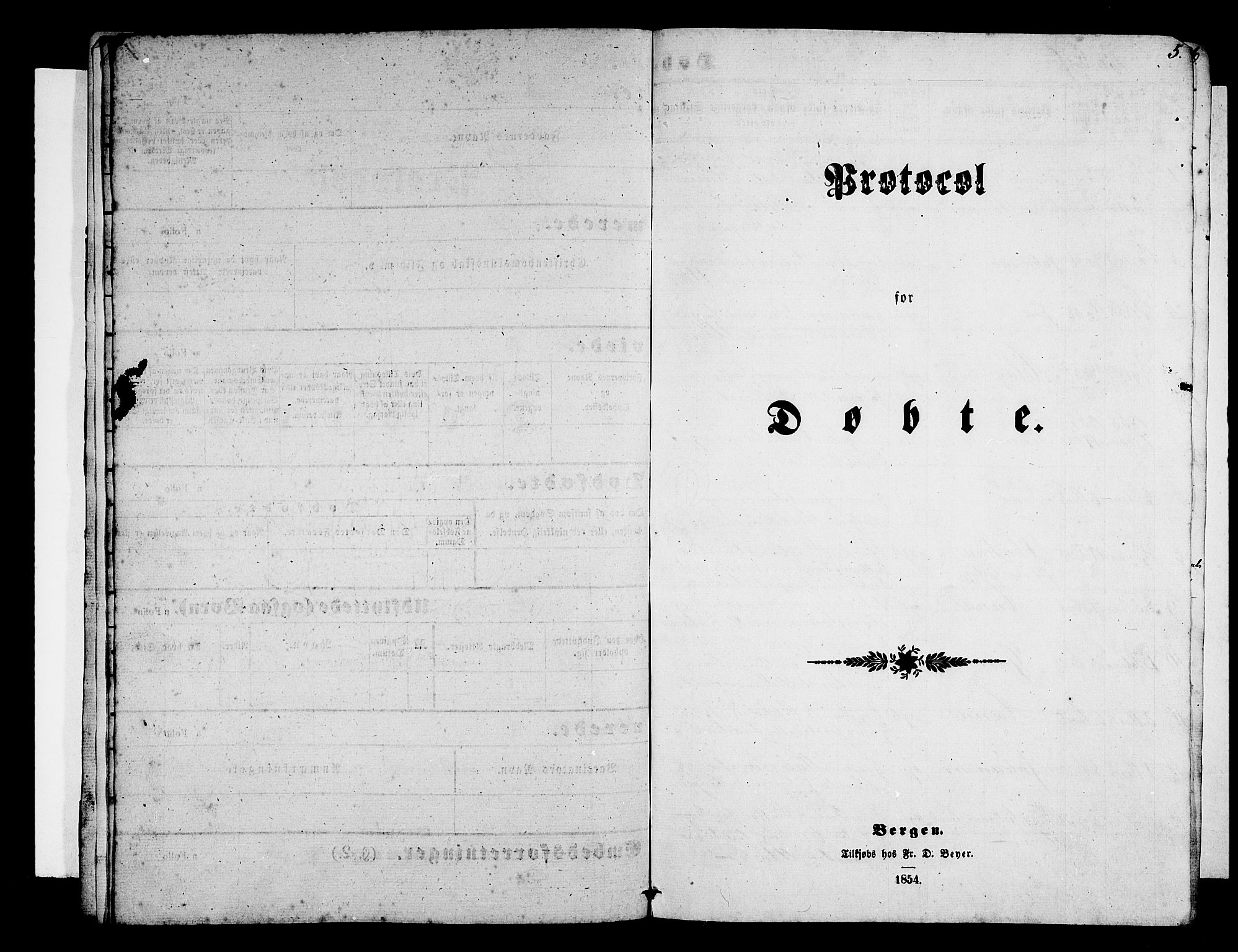 Ullensvang sokneprestembete, SAB/A-78701/H/Hab: Parish register (copy) no. E 6, 1857-1886, p. 5