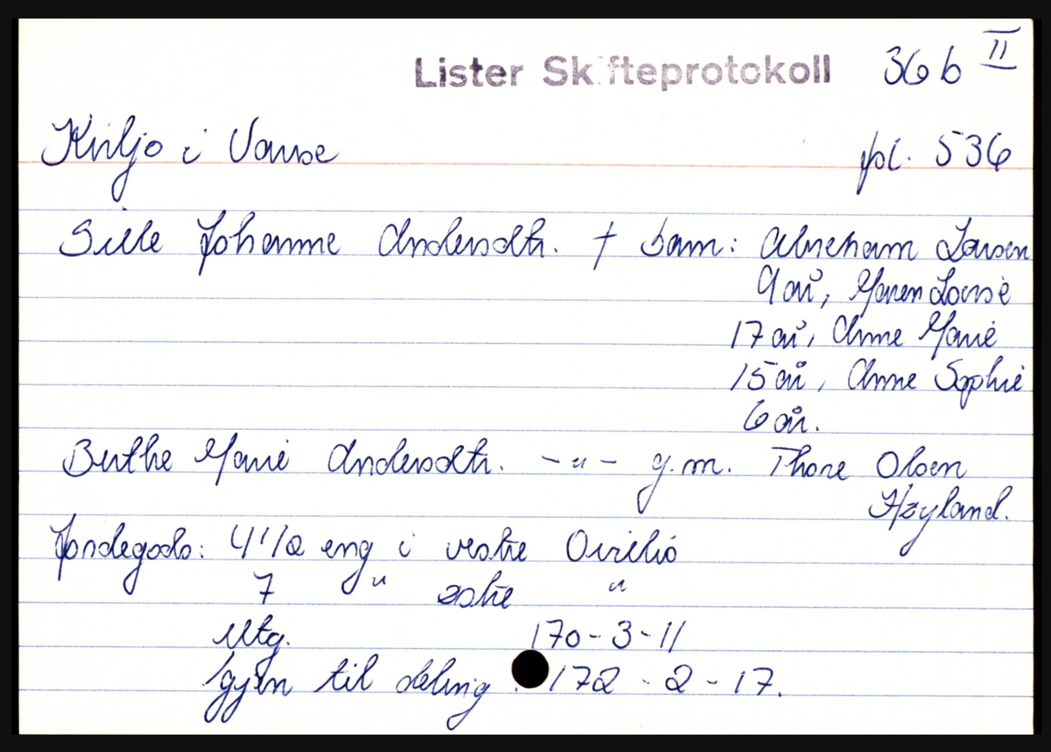 Lister sorenskriveri, AV/SAK-1221-0003/H, p. 21311