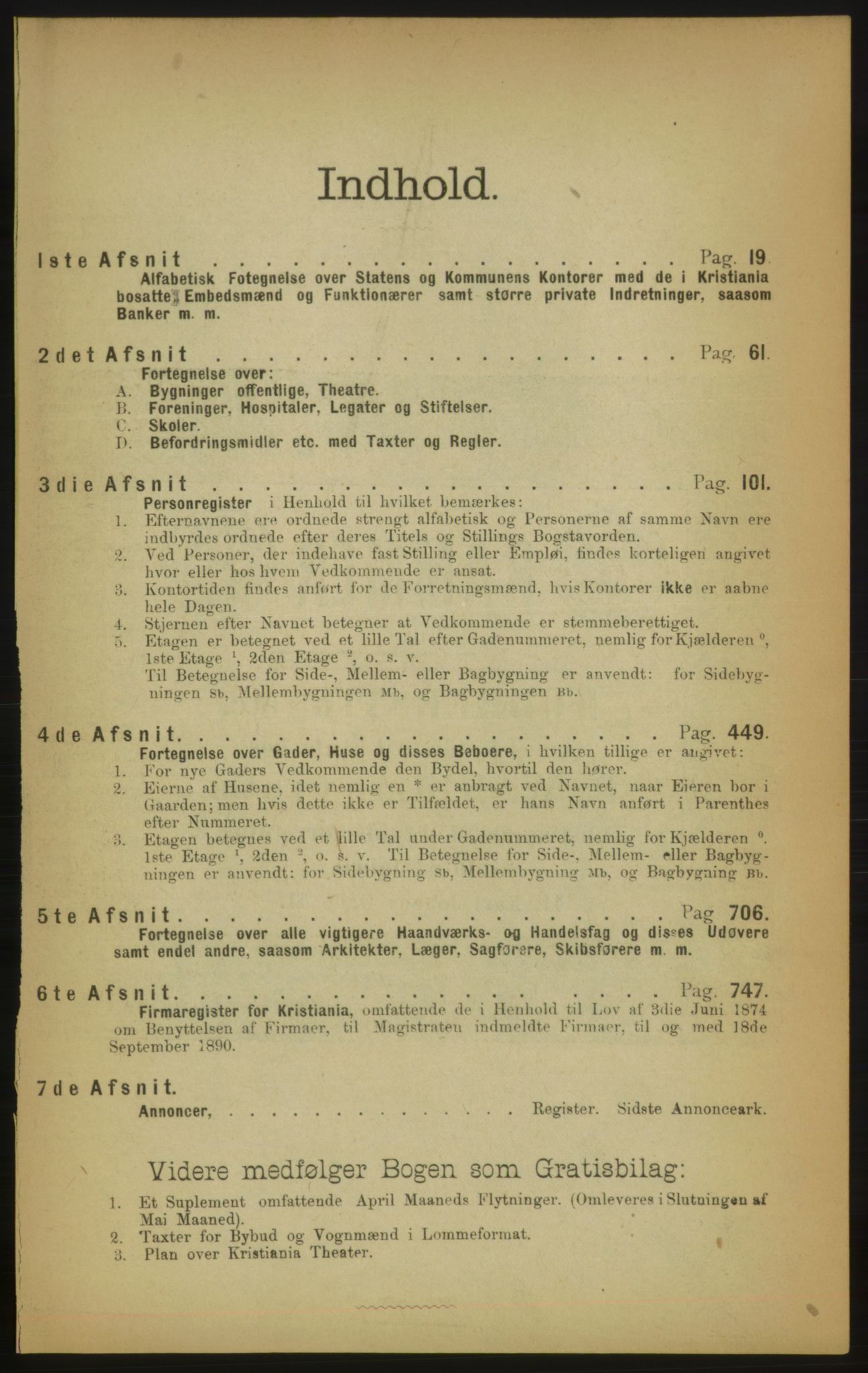 Kristiania/Oslo adressebok, PUBL/-, 1891, p. 17