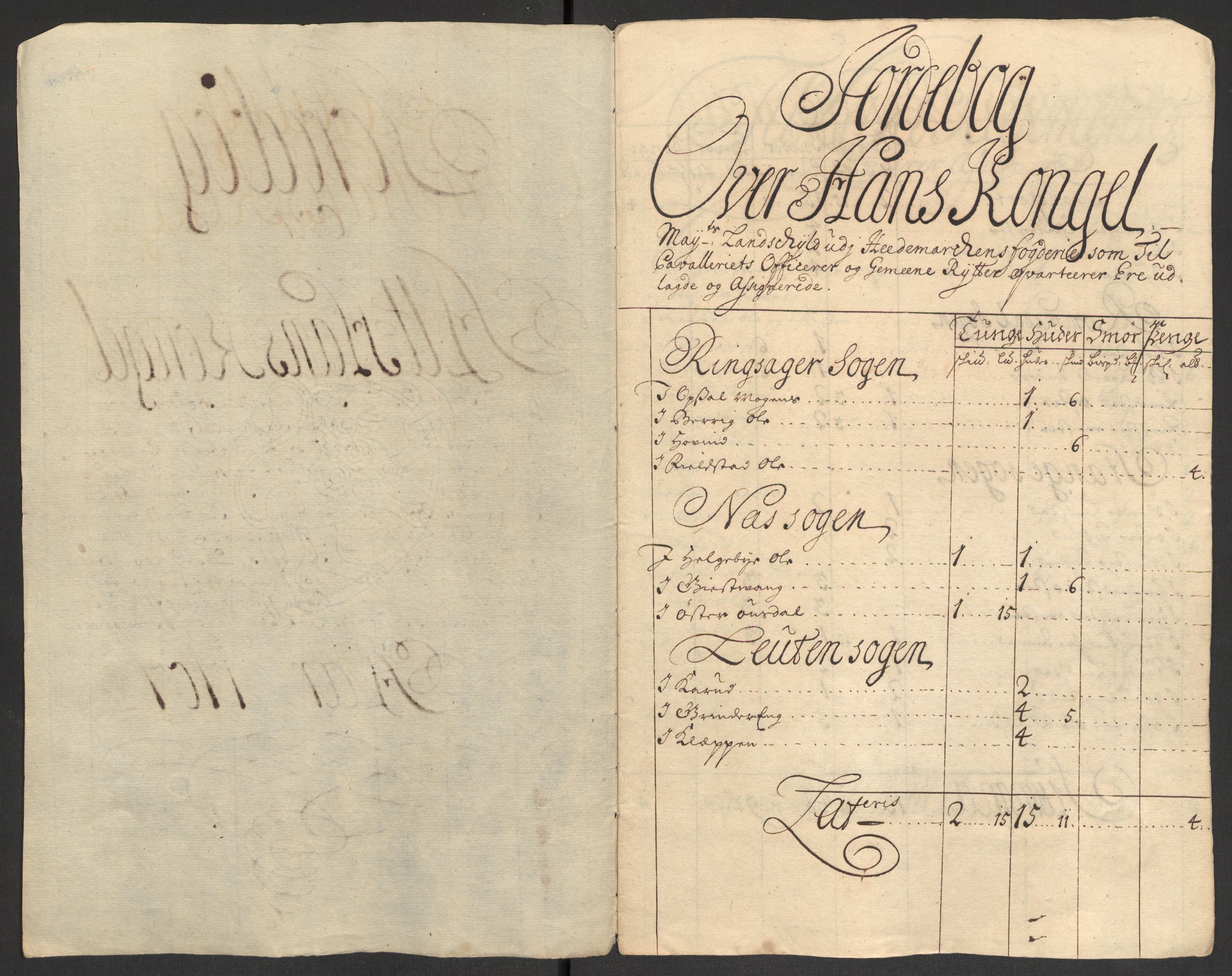 Rentekammeret inntil 1814, Reviderte regnskaper, Fogderegnskap, AV/RA-EA-4092/R16/L1043: Fogderegnskap Hedmark, 1706-1707, p. 316