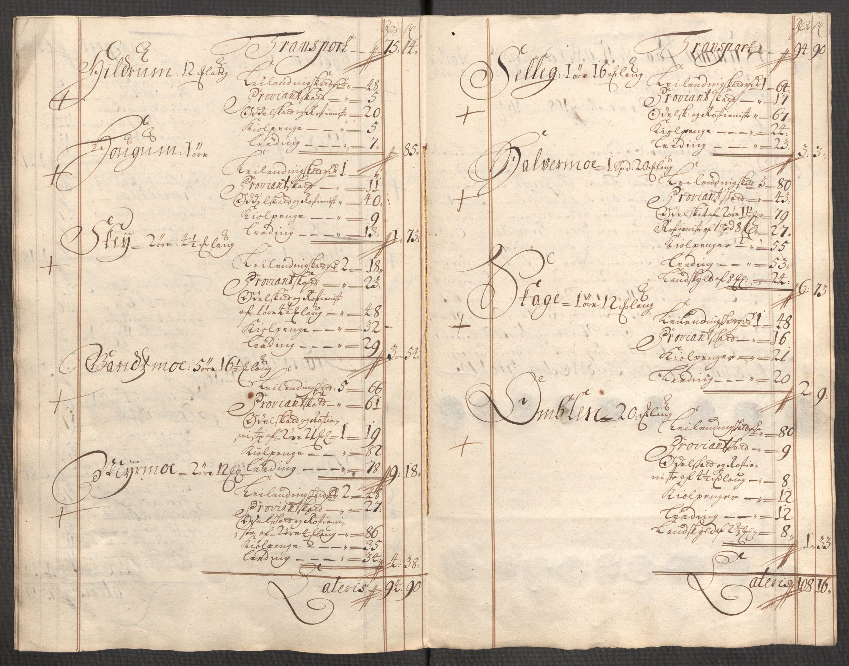 Rentekammeret inntil 1814, Reviderte regnskaper, Fogderegnskap, AV/RA-EA-4092/R64/L4428: Fogderegnskap Namdal, 1703-1704, p. 166