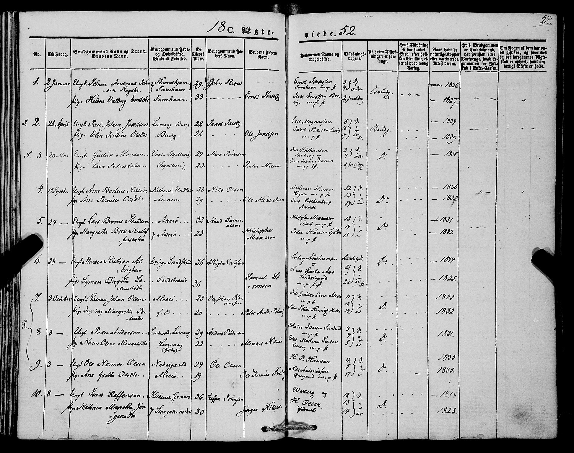 Trondenes sokneprestkontor, SATØ/S-1319/H/Ha/L0009kirke: Parish register (official) no. 9, 1841-1852, p. 214