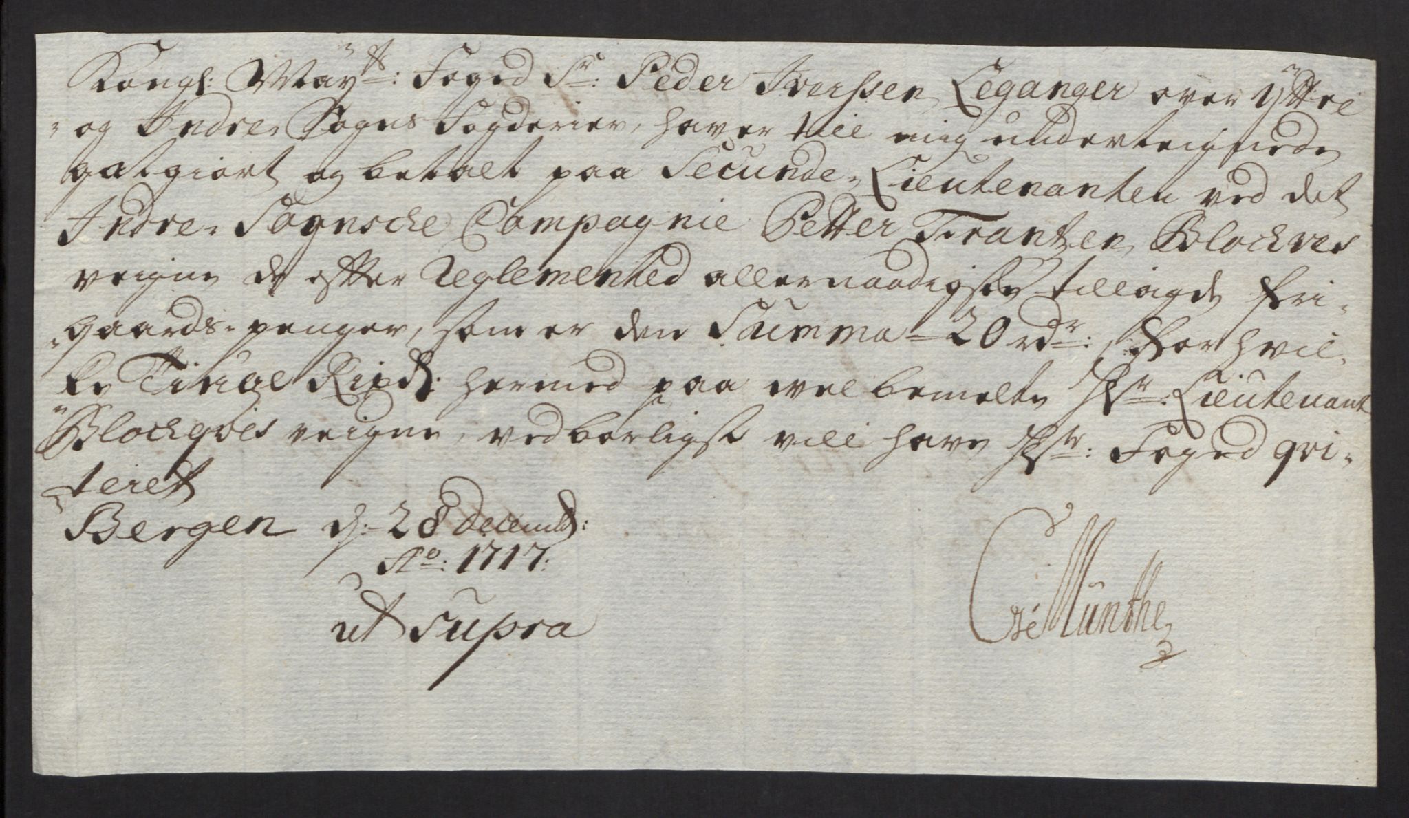 Rentekammeret inntil 1814, Reviderte regnskaper, Fogderegnskap, AV/RA-EA-4092/R52/L3321: Fogderegnskap Sogn, 1717-1718, p. 218