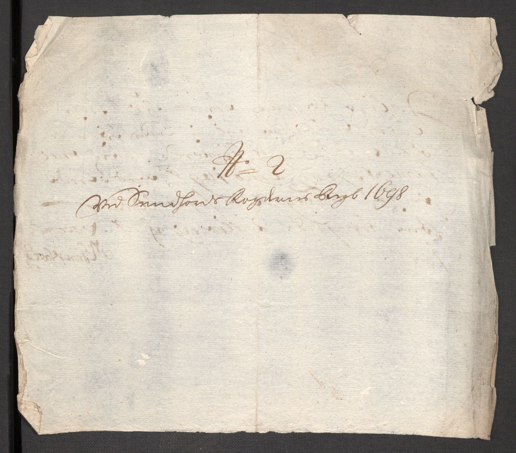 Rentekammeret inntil 1814, Reviderte regnskaper, Fogderegnskap, AV/RA-EA-4092/R48/L2977: Fogderegnskap Sunnhordland og Hardanger, 1697-1698, p. 350