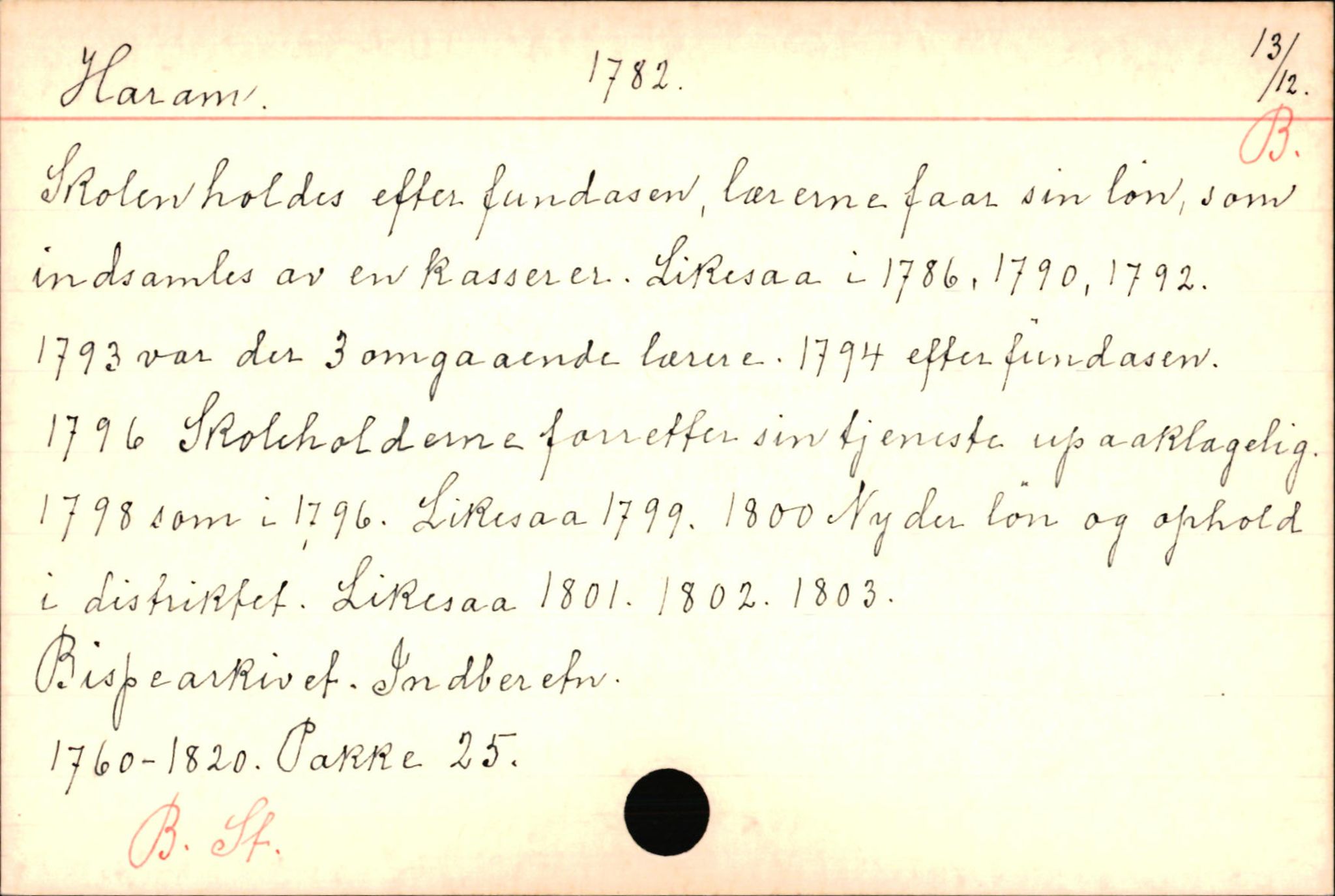 Haugen, Johannes - lærer, AV/SAB-SAB/PA-0036/01/L0001: Om klokkere og lærere, 1521-1904, p. 11346