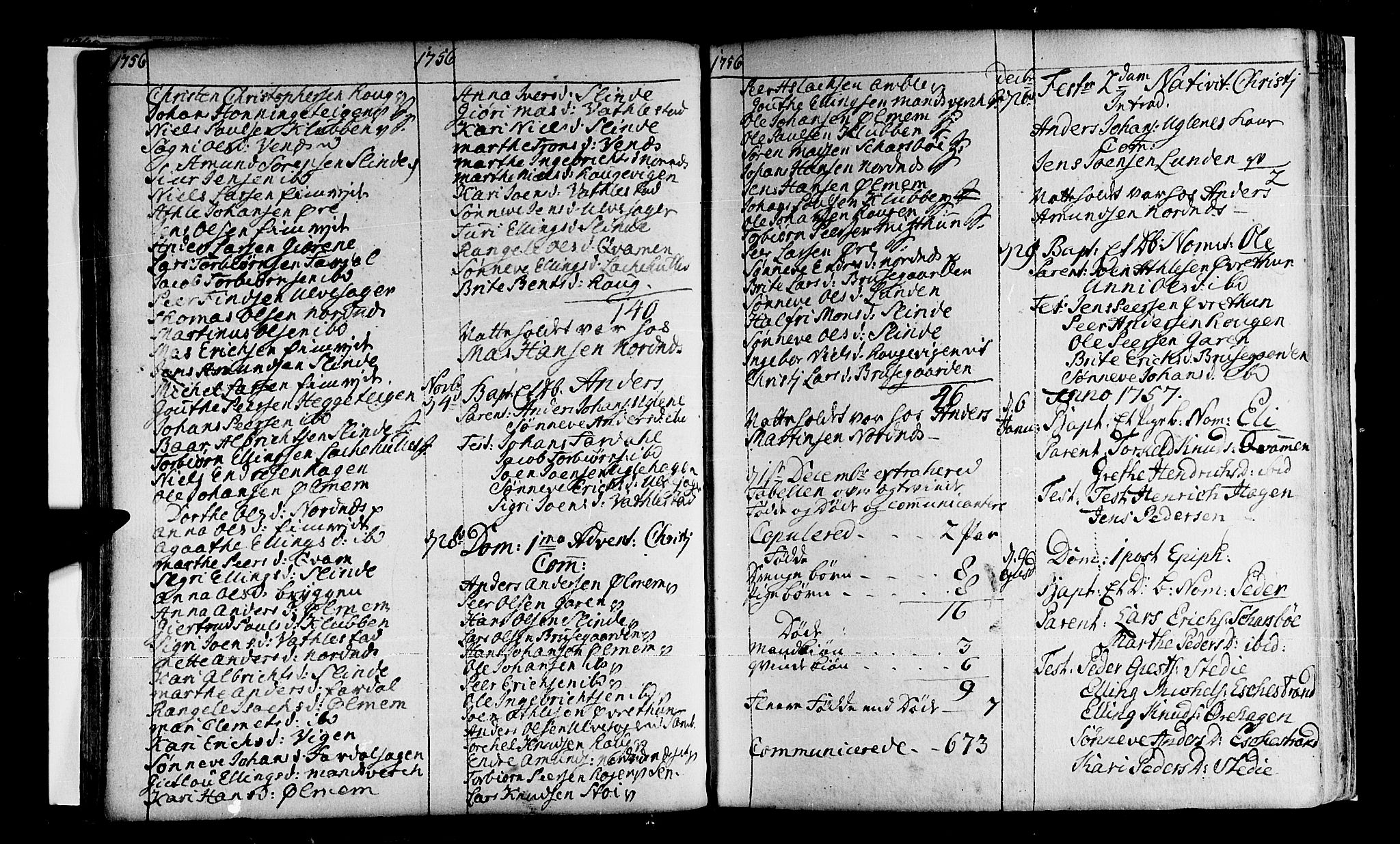 Sogndal sokneprestembete, SAB/A-81301/H/Haa/Haaa/L0004: Parish register (official) no. A 4, 1747-1782, p. 50