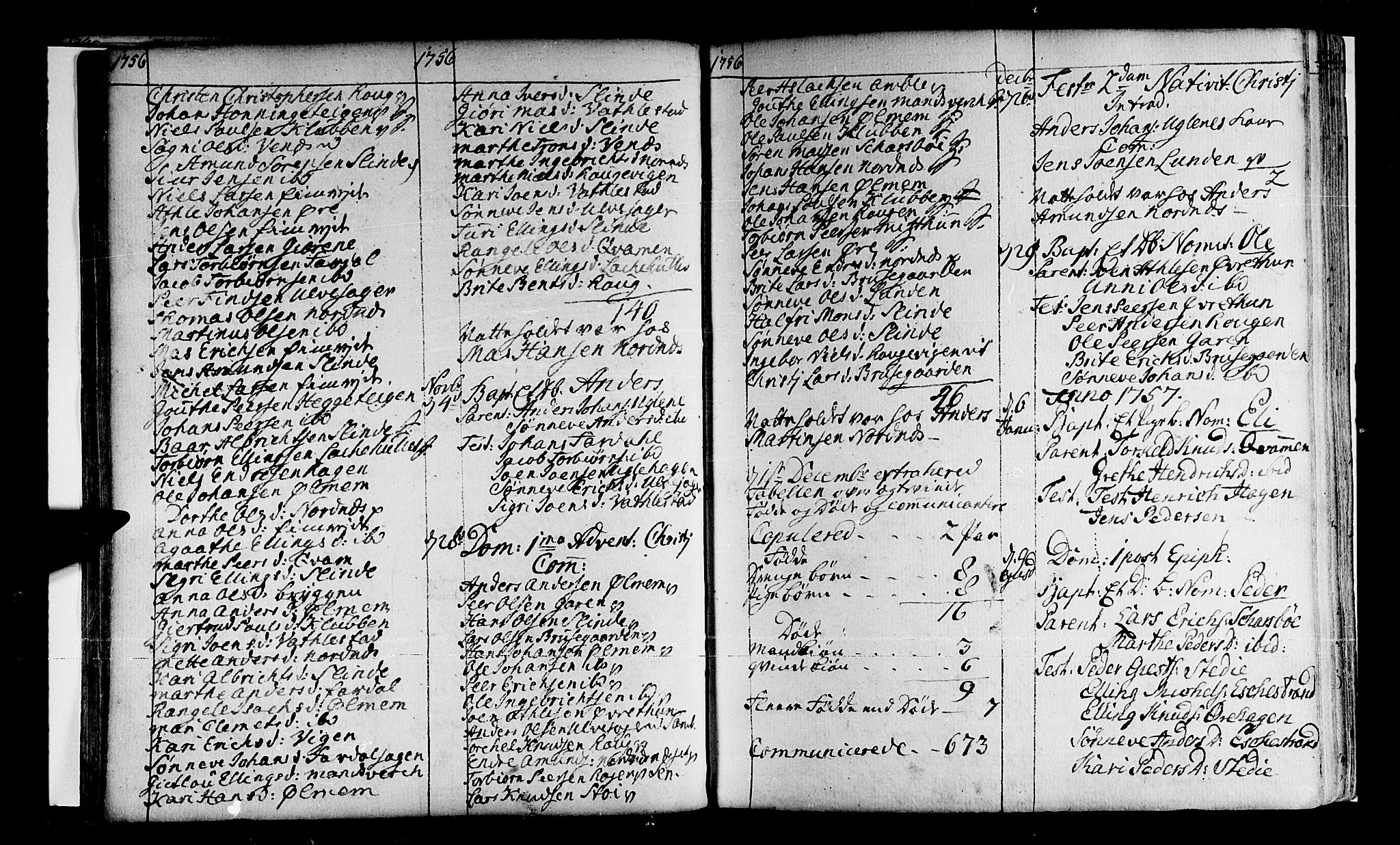 Sogndal sokneprestembete, AV/SAB-A-81301/H/Haa/Haaa/L0004: Parish register (official) no. A 4, 1747-1782, p. 50