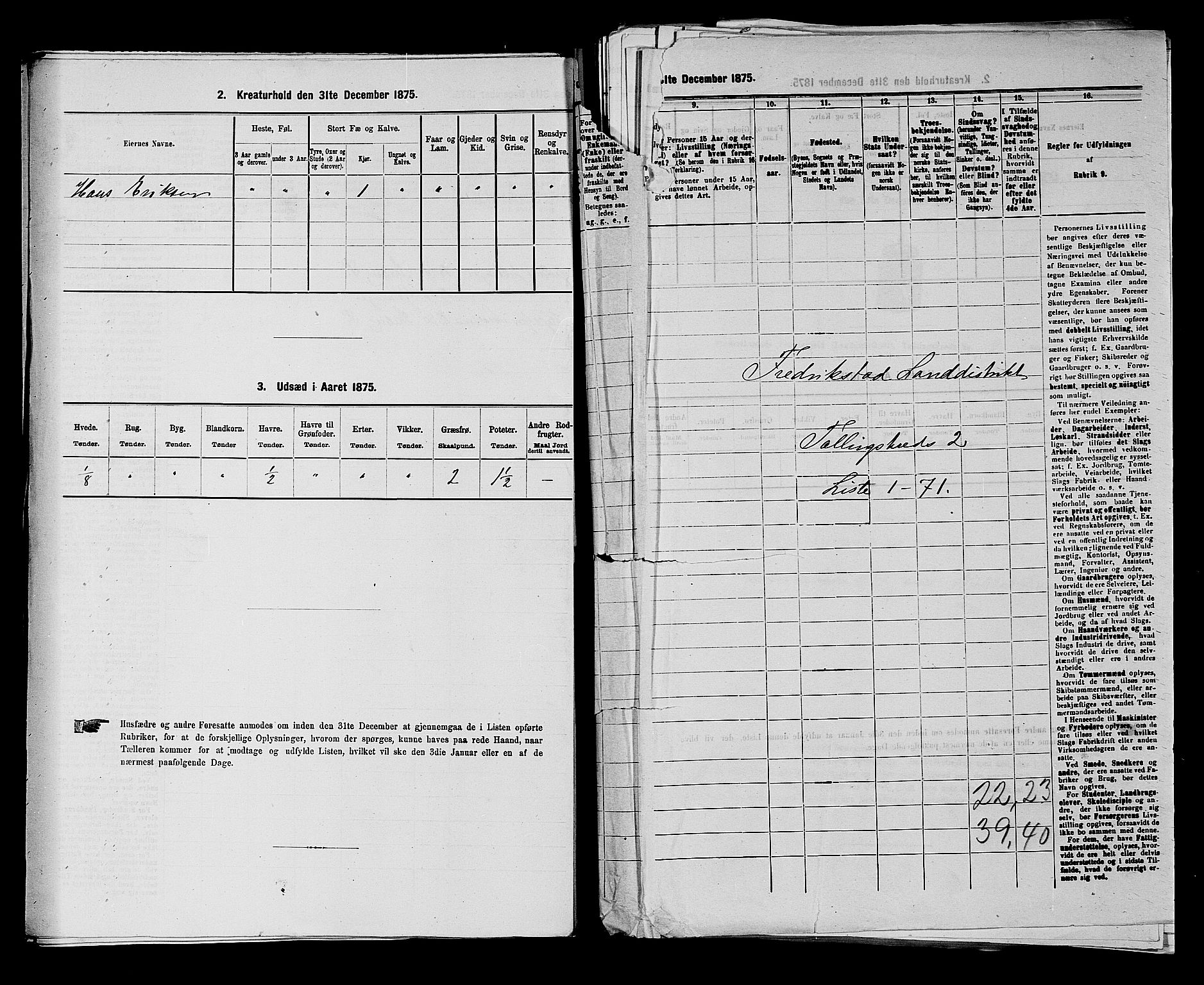 RA, 1875 census for 0132L Fredrikstad/Glemmen, 1875, p. 244