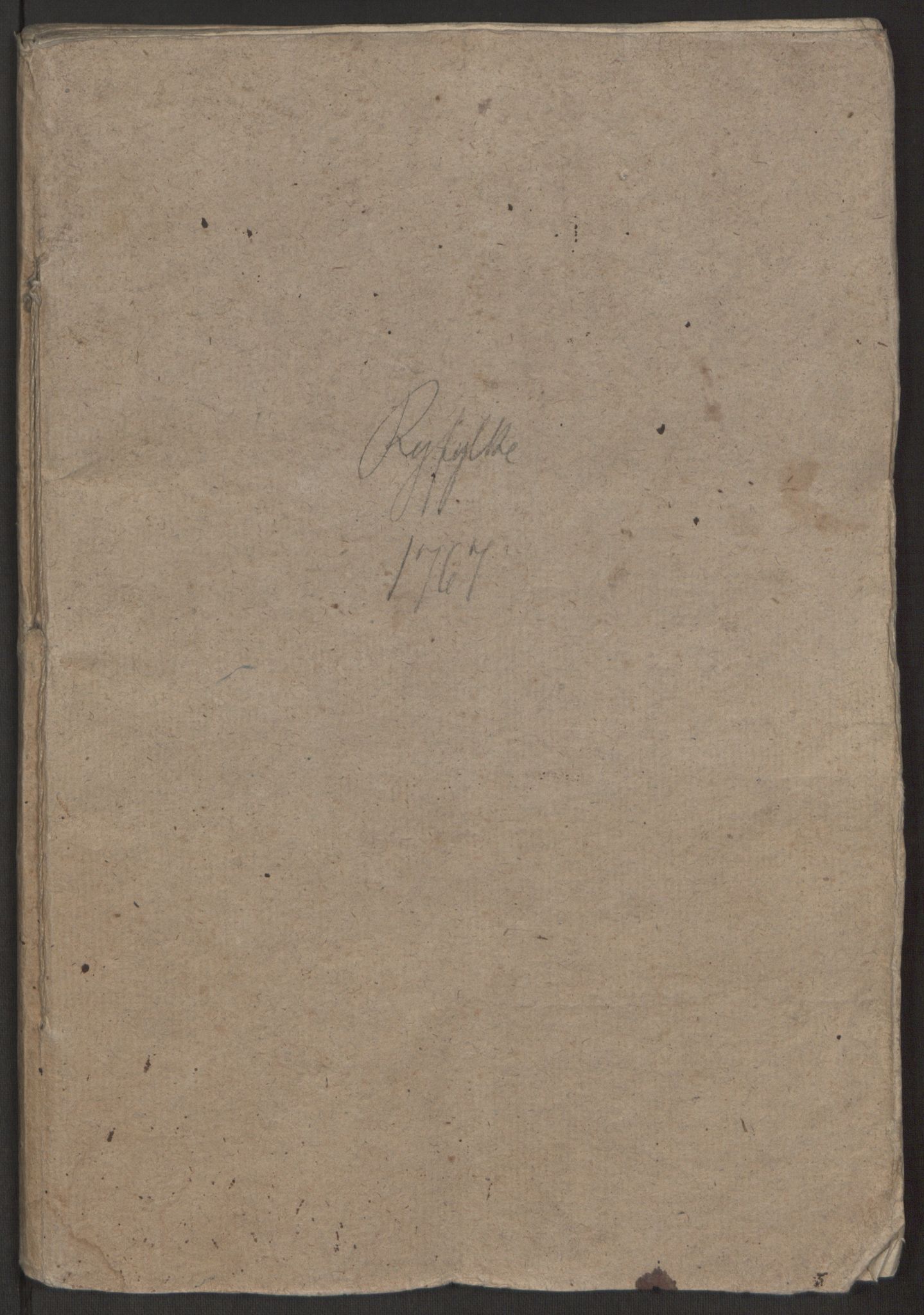 Rentekammeret inntil 1814, Realistisk ordnet avdeling, RA/EA-4070/Ol/L0016b: [Gg 10]: Ekstraskatten, 23.09.1762. Ryfylke, 1764-1768, p. 445