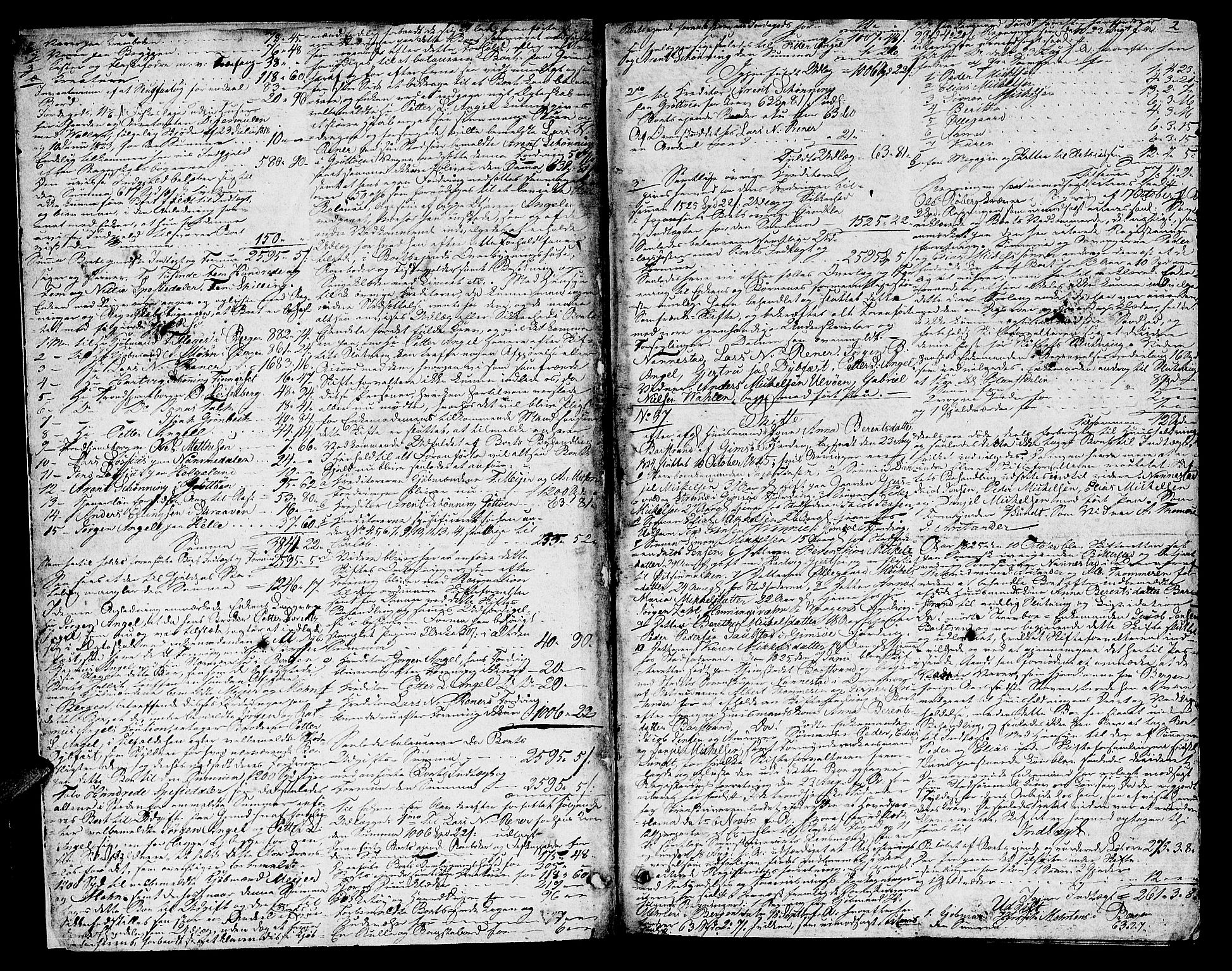 Vesterålen sorenskriveri, AV/SAT-A-4180/1/3/3A/L0014: Skifteprotokoll, 1825-1847, p. 1b-2a