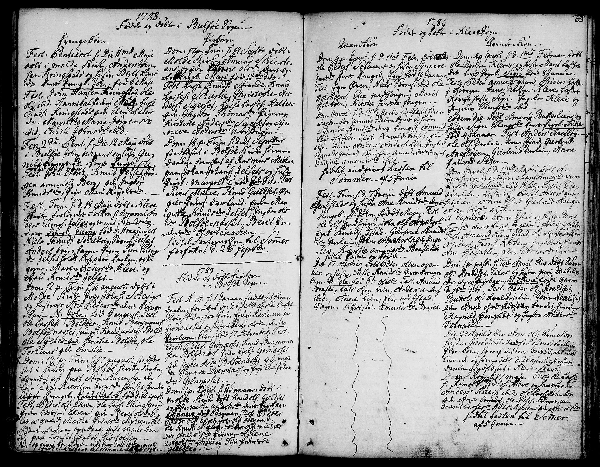 Ministerialprotokoller, klokkerbøker og fødselsregistre - Møre og Romsdal, SAT/A-1454/555/L0648: Parish register (official) no. 555A01, 1759-1793, p. 63