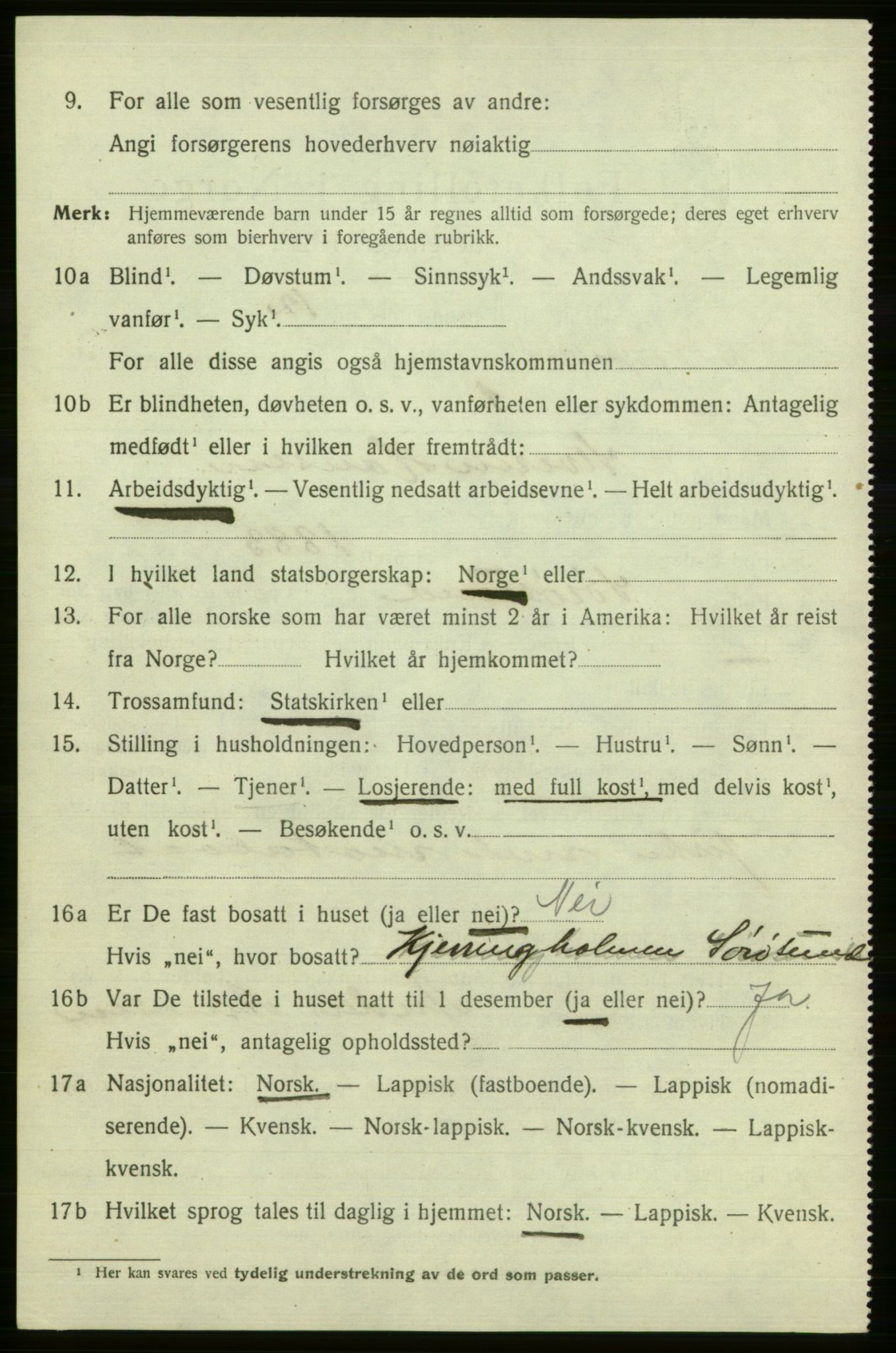 SATØ, 1920 census for Sørøysund rural district, 1920, p. 1123