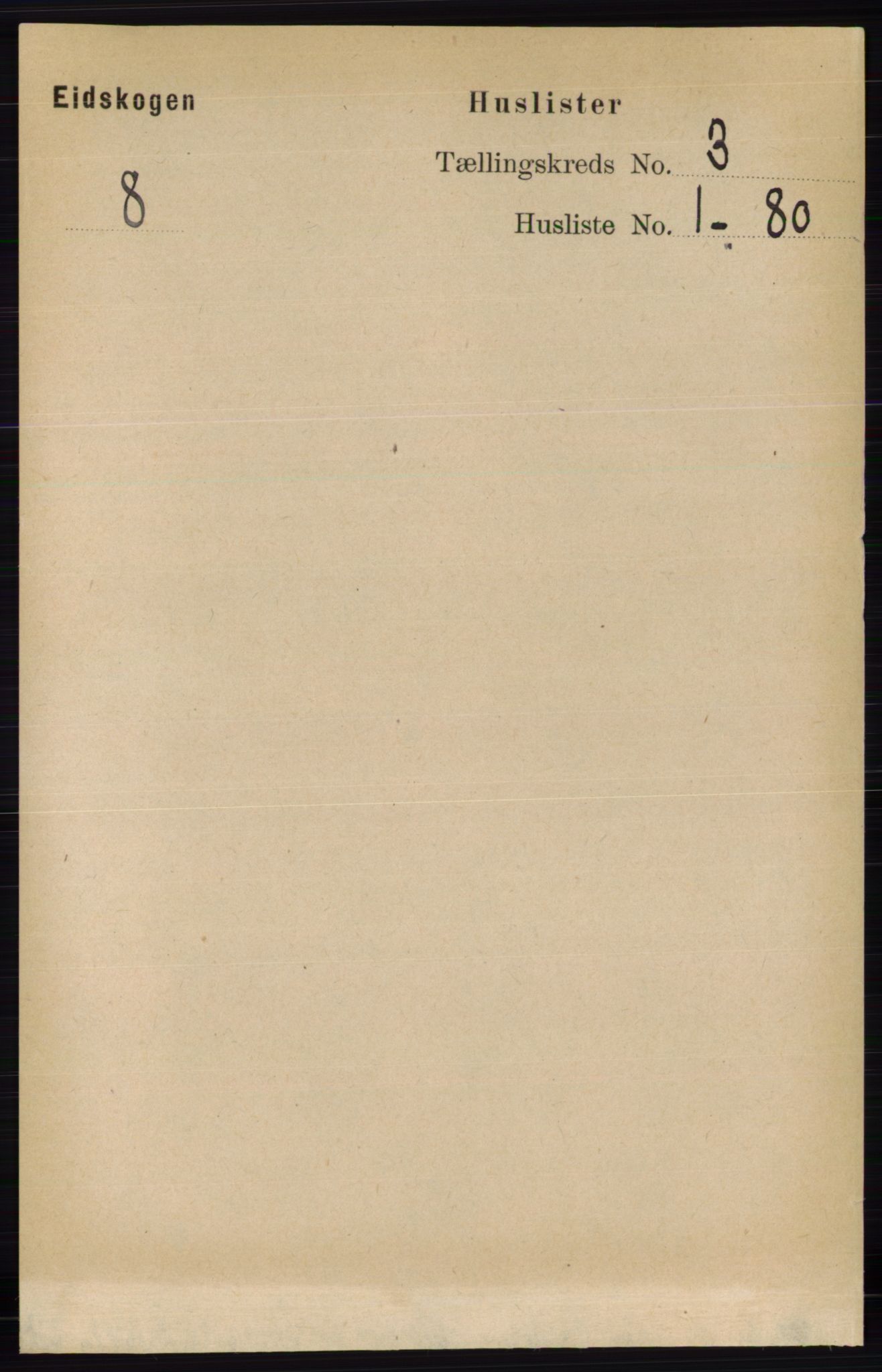 RA, 1891 census for 0420 Eidskog, 1891, p. 988