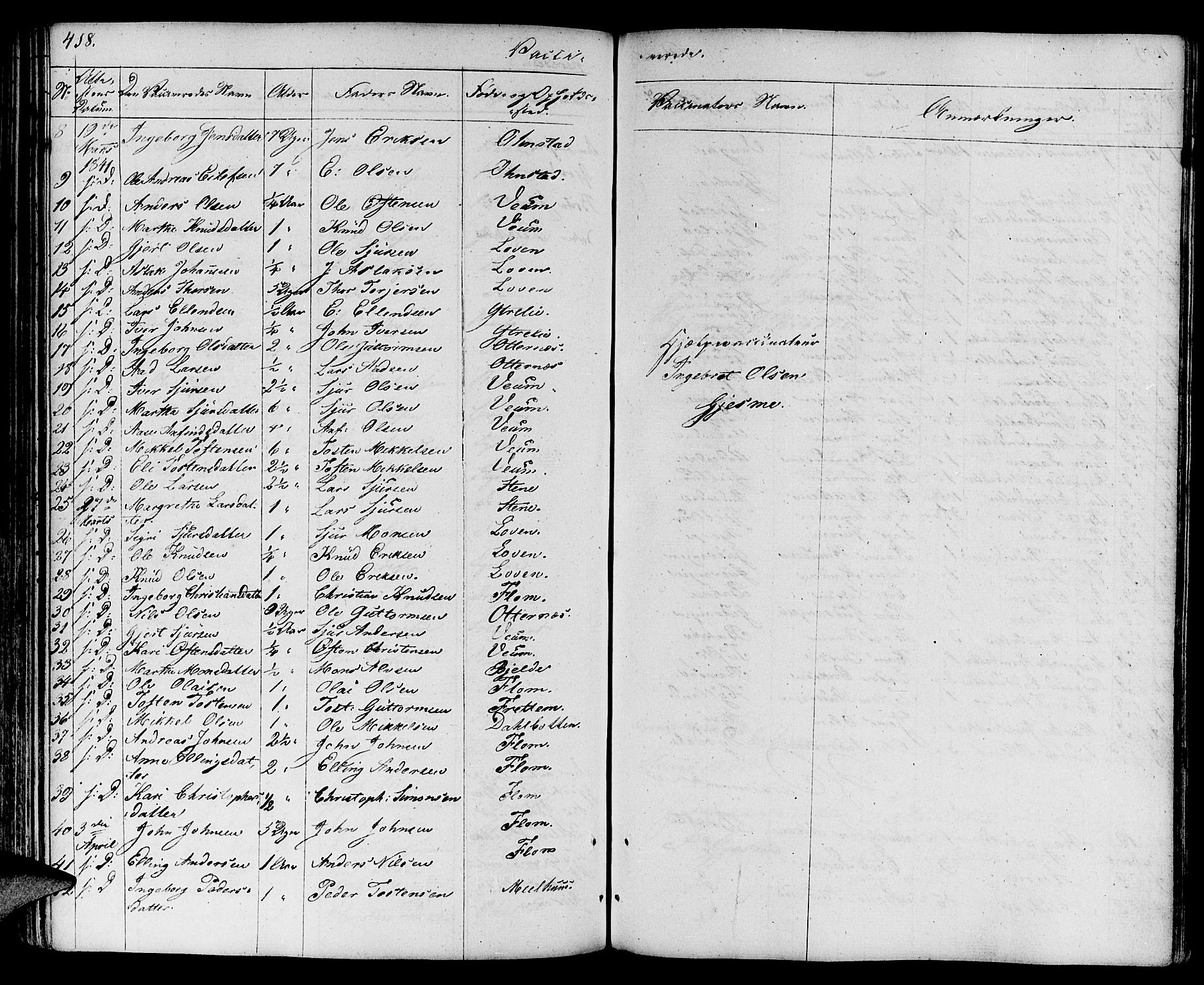 Aurland sokneprestembete, SAB/A-99937/H/Ha/Haa/L0006: Parish register (official) no. A 6, 1821-1859, p. 418