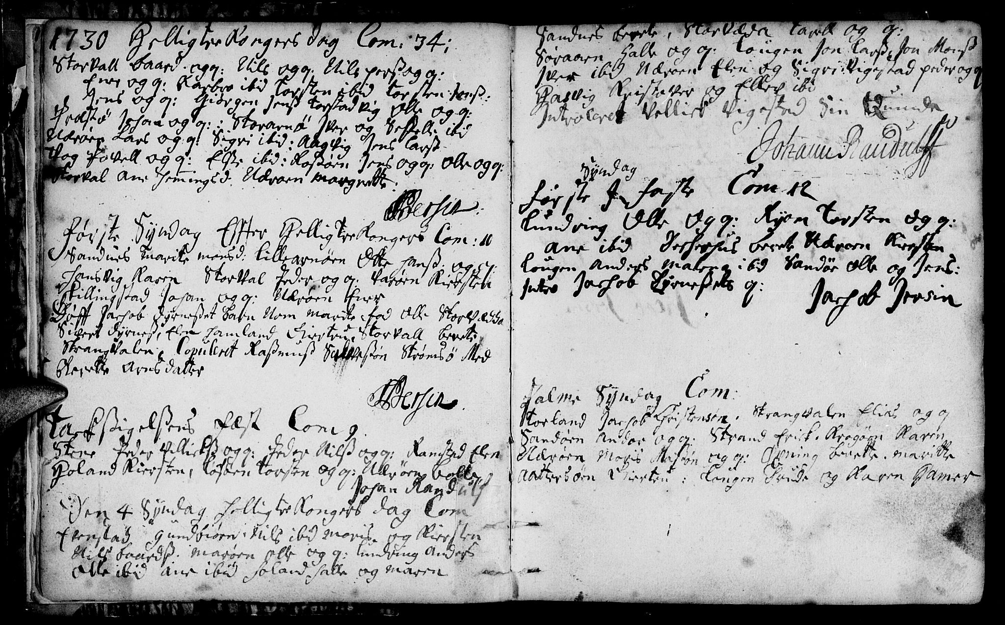 Ministerialprotokoller, klokkerbøker og fødselsregistre - Nord-Trøndelag, SAT/A-1458/784/L0665: Parish register (official) no. 784A01, 1730-1785