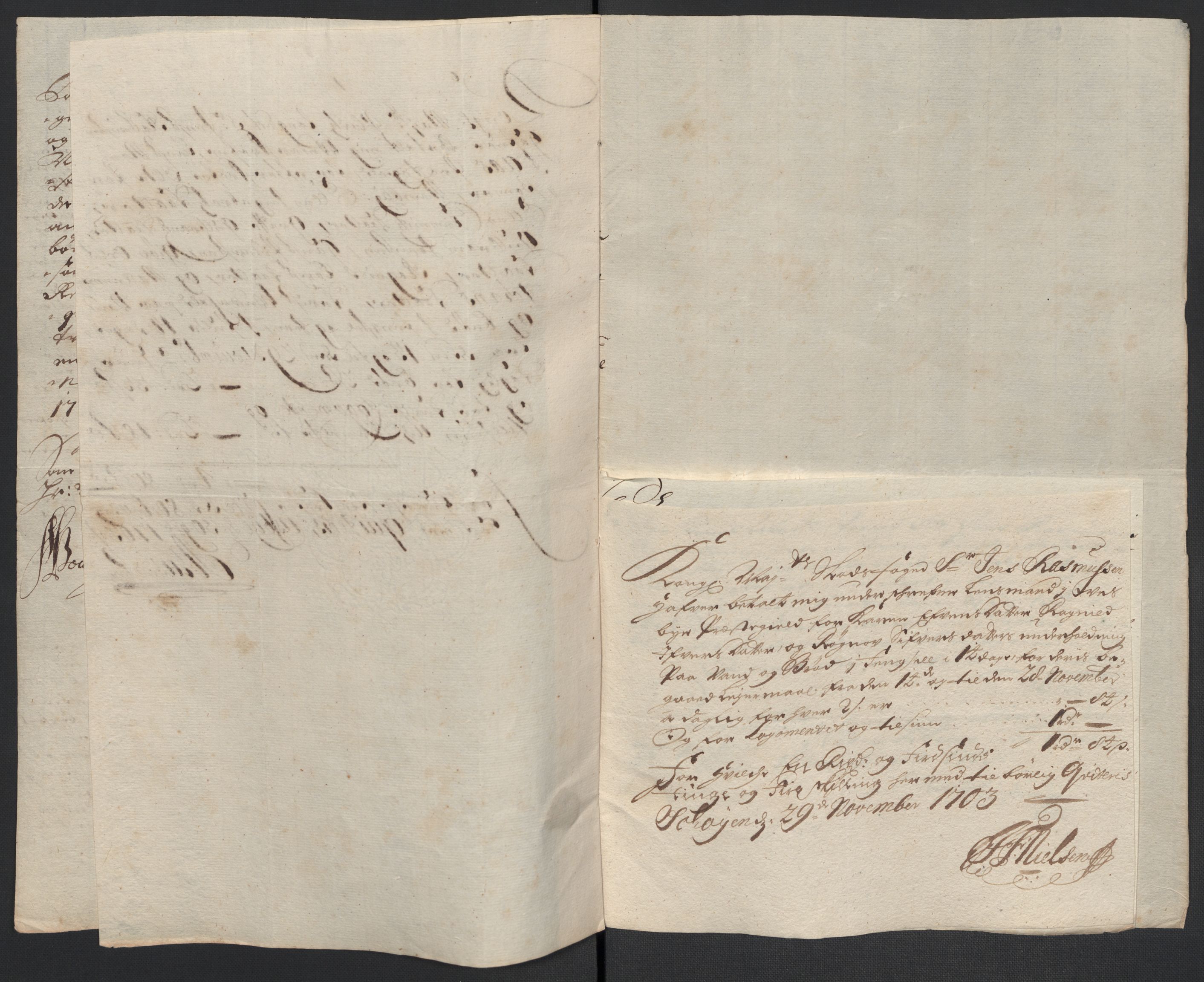 Rentekammeret inntil 1814, Reviderte regnskaper, Fogderegnskap, RA/EA-4092/R10/L0445: Fogderegnskap Aker og Follo, 1703-1704, p. 136