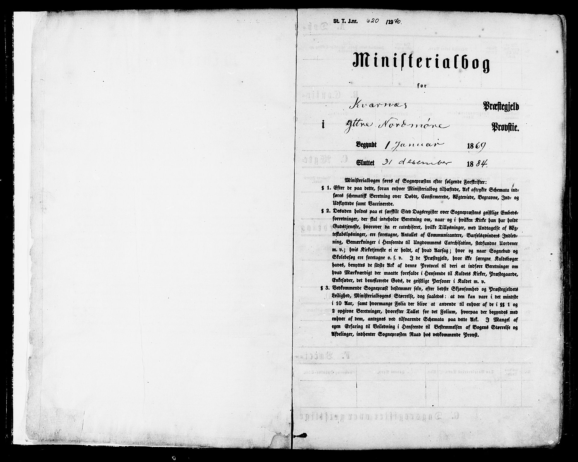 Ministerialprotokoller, klokkerbøker og fødselsregistre - Møre og Romsdal, SAT/A-1454/568/L0805: Parish register (official) no. 568A12 /1, 1869-1884