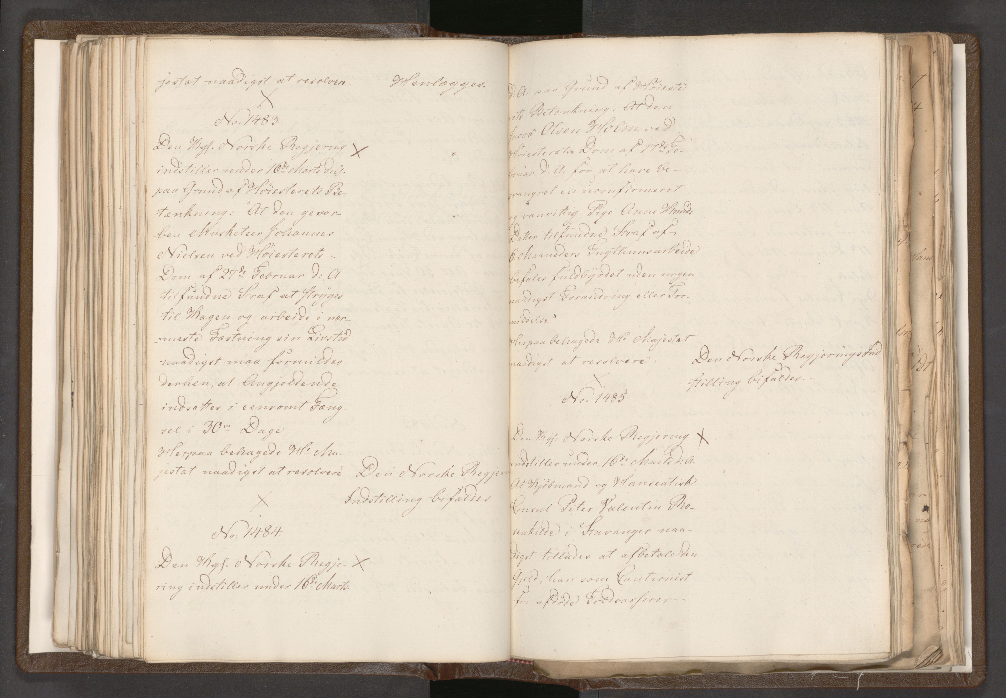 Statsrådssekretariatet, AV/RA-S-1001/A/Ab/L0018: Kgl. res. nr. 1112-1753, 1. halvår, 1824