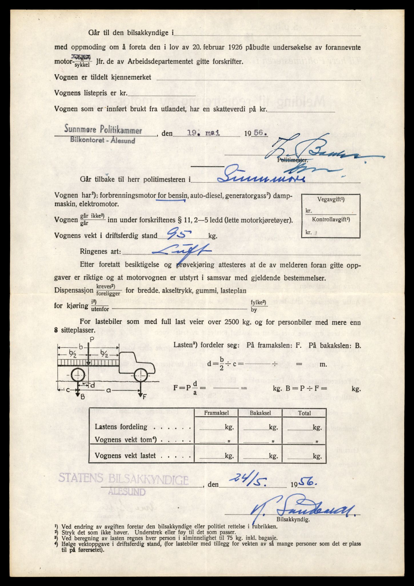 Møre og Romsdal vegkontor - Ålesund trafikkstasjon, AV/SAT-A-4099/F/Fe/L0039: Registreringskort for kjøretøy T 13361 - T 13530, 1927-1998, p. 2352