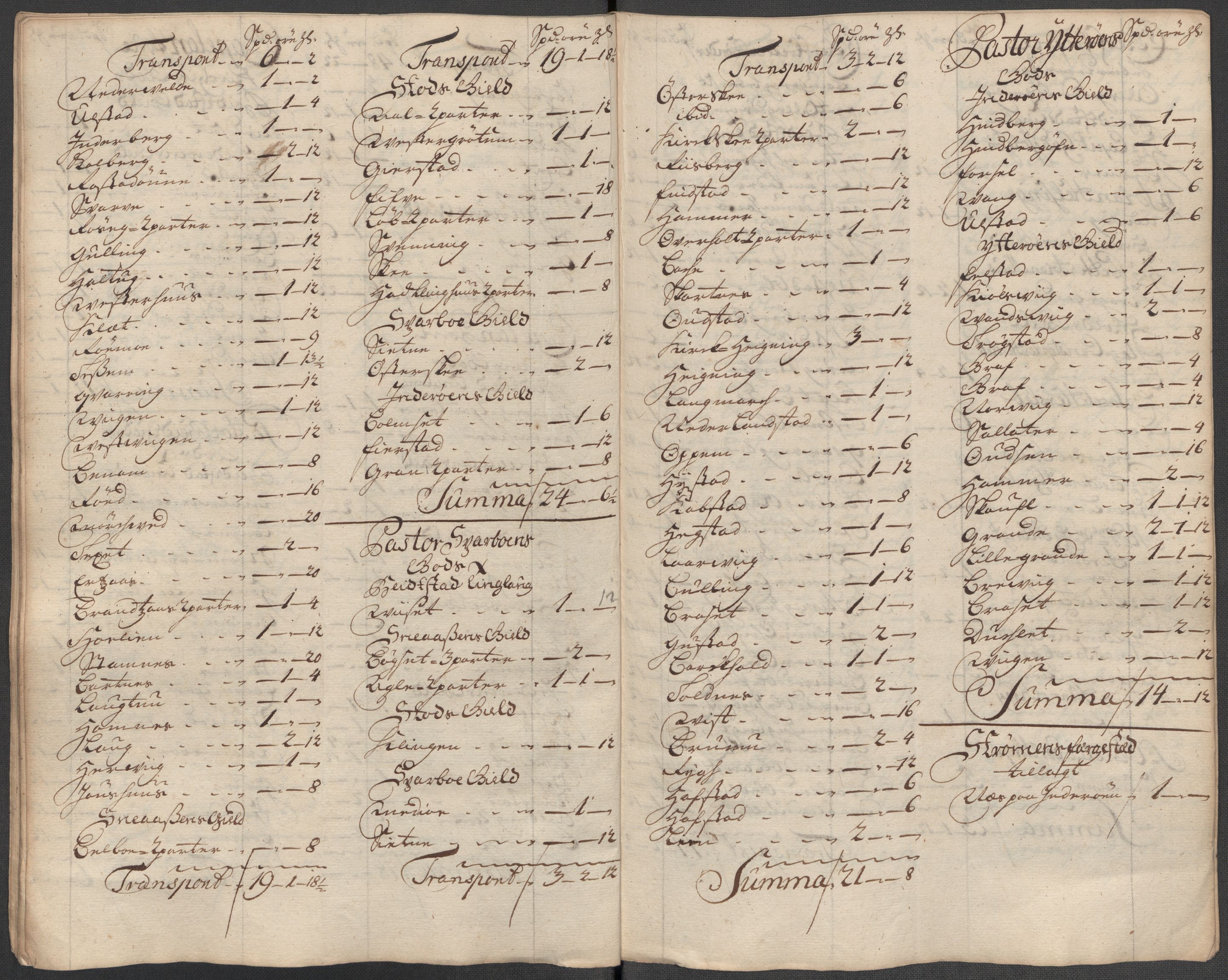 Rentekammeret inntil 1814, Reviderte regnskaper, Fogderegnskap, AV/RA-EA-4092/R63/L4323: Fogderegnskap Inderøy, 1715, p. 318