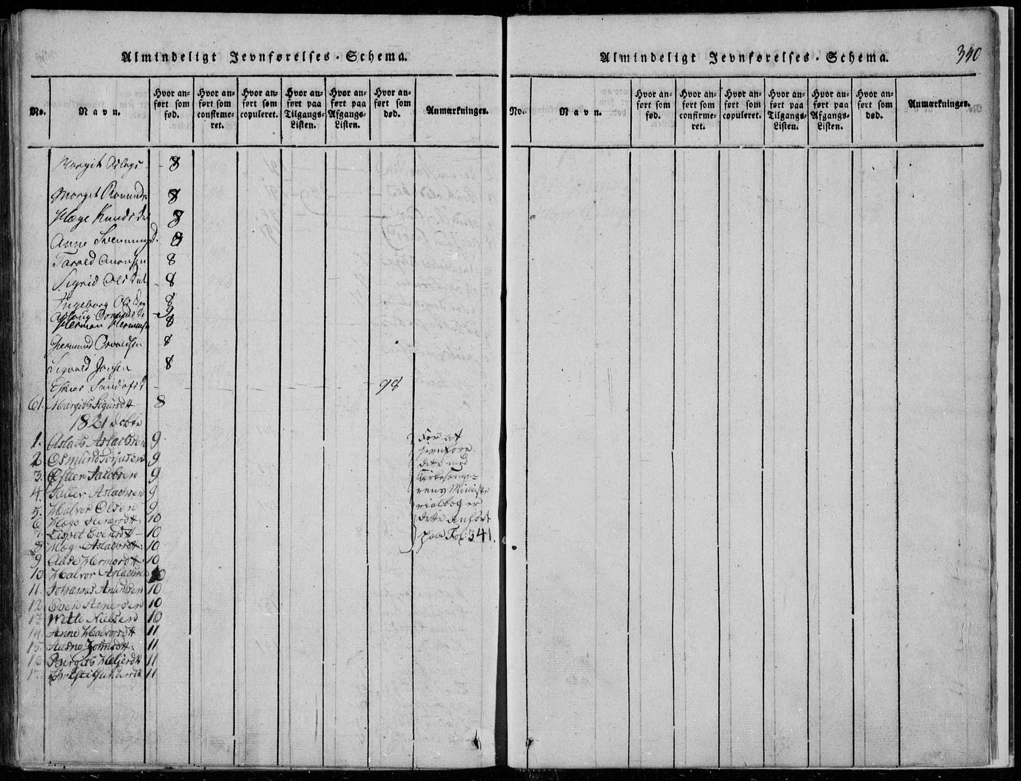 Rauland kirkebøker, SAKO/A-292/F/Fa/L0001: Parish register (official) no. 1, 1814-1859, p. 340