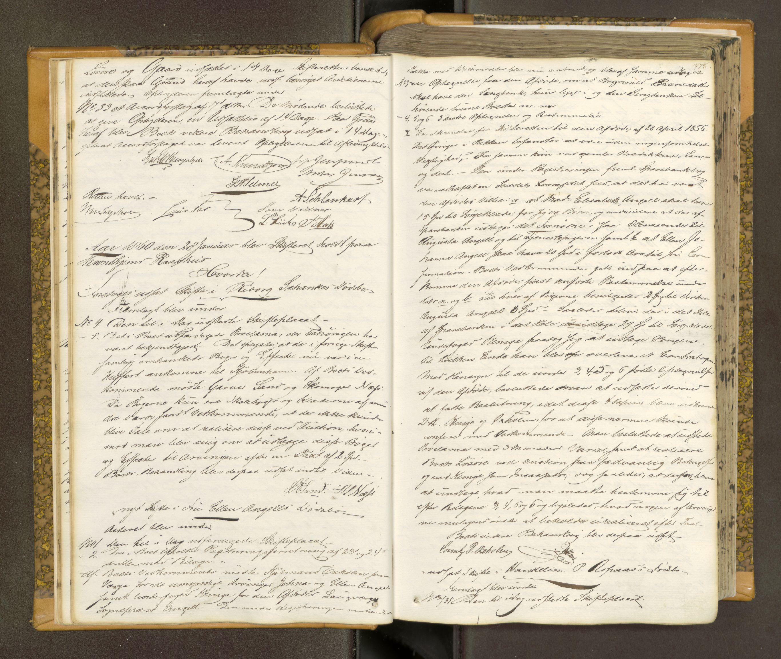 Trondheim byfogd, AV/SAT-A-0003/1/3/3B/L0006: Skiftebehandlingsprotokoll (u/ register)gml.nr.29b. U, 1859-1863, p. 378