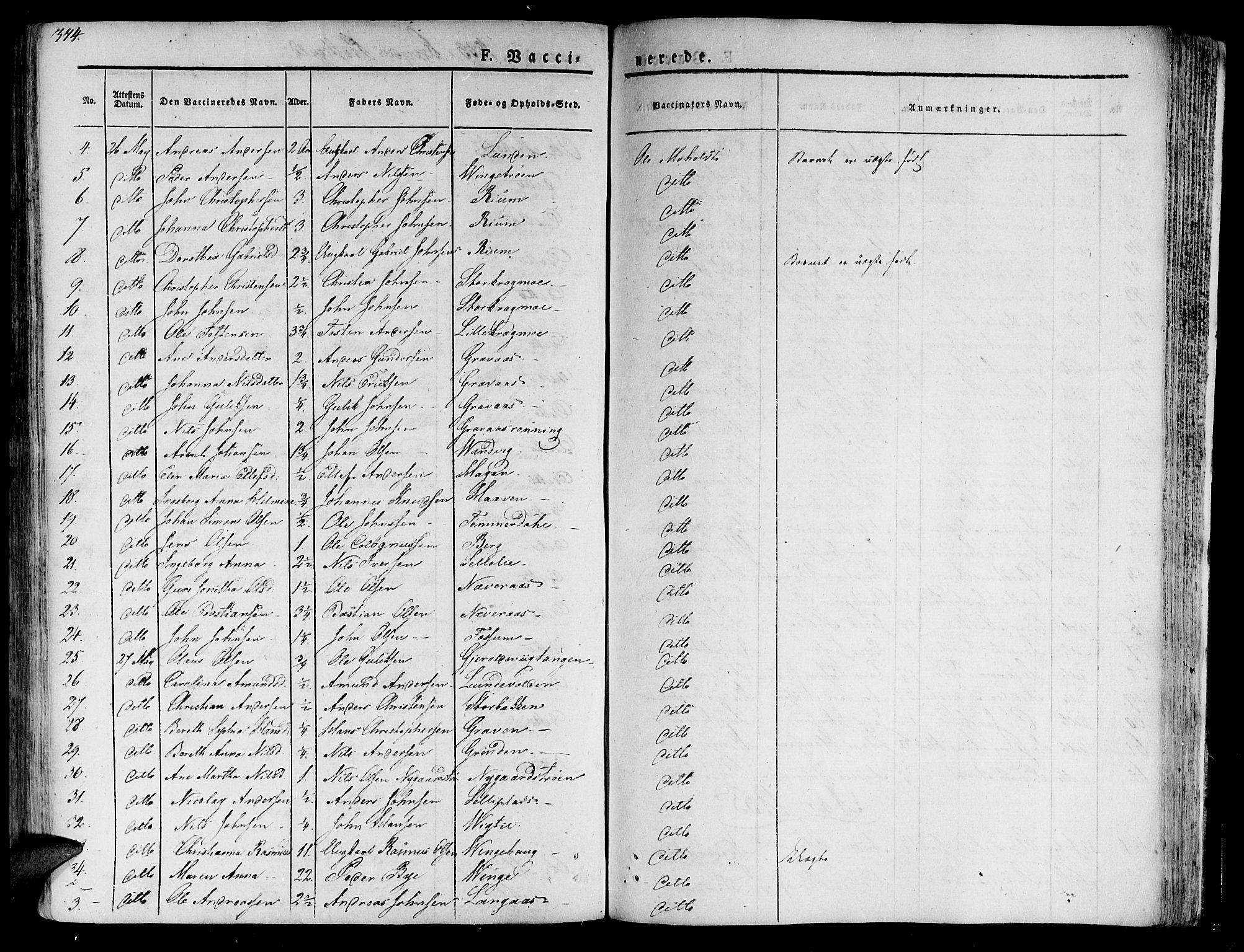 Ministerialprotokoller, klokkerbøker og fødselsregistre - Nord-Trøndelag, SAT/A-1458/701/L0006: Parish register (official) no. 701A06, 1825-1841, p. 374