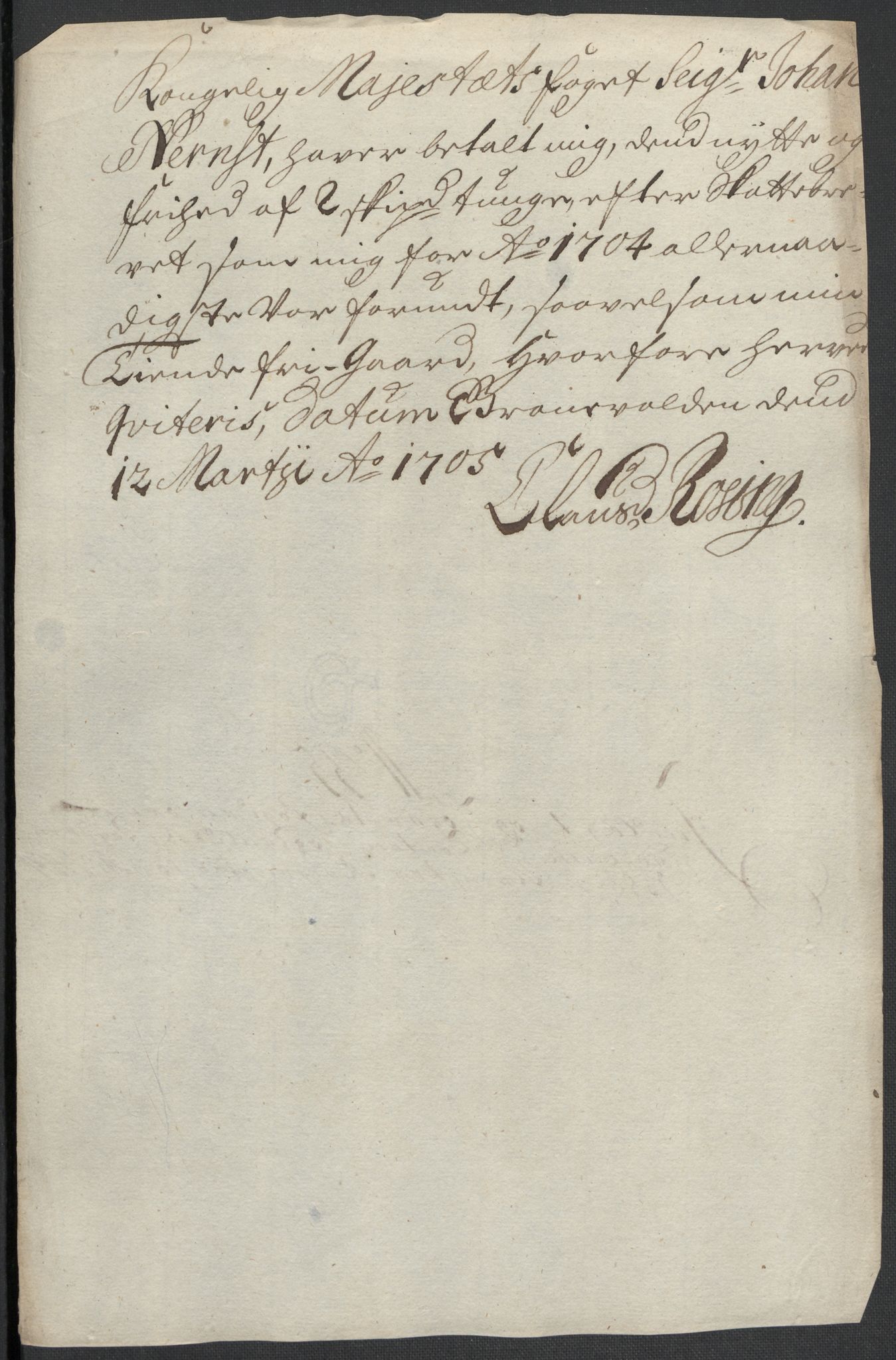 Rentekammeret inntil 1814, Reviderte regnskaper, Fogderegnskap, RA/EA-4092/R18/L1302: Fogderegnskap Hadeland, Toten og Valdres, 1704, p. 397