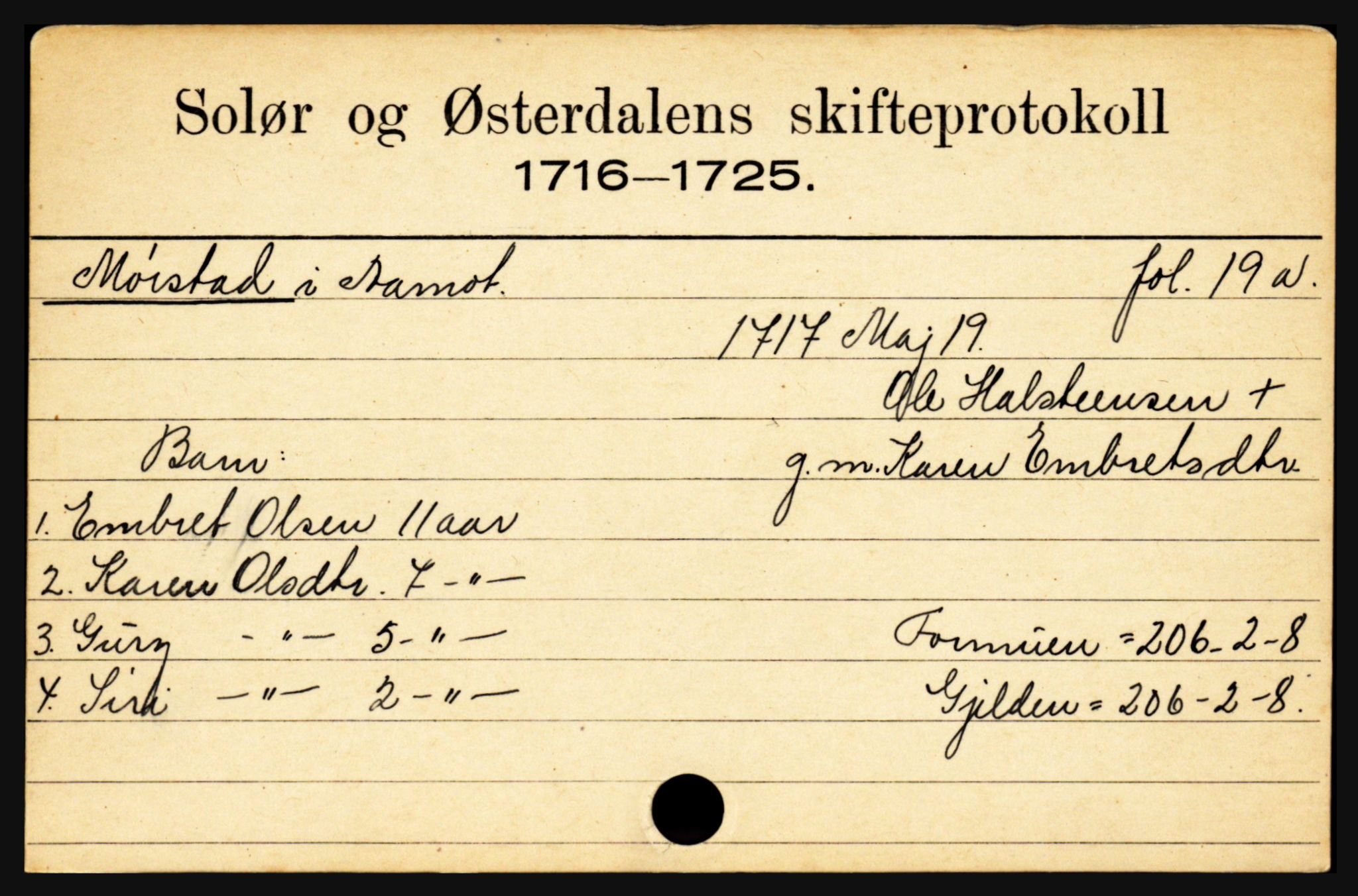 Solør og Østerdalen sorenskriveri, SAH/TING-024/J, 1716-1774, p. 4065