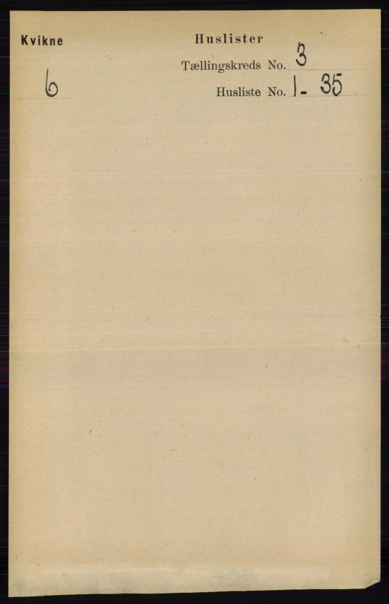 RA, 1891 census for 0440 Kvikne, 1891, p. 643