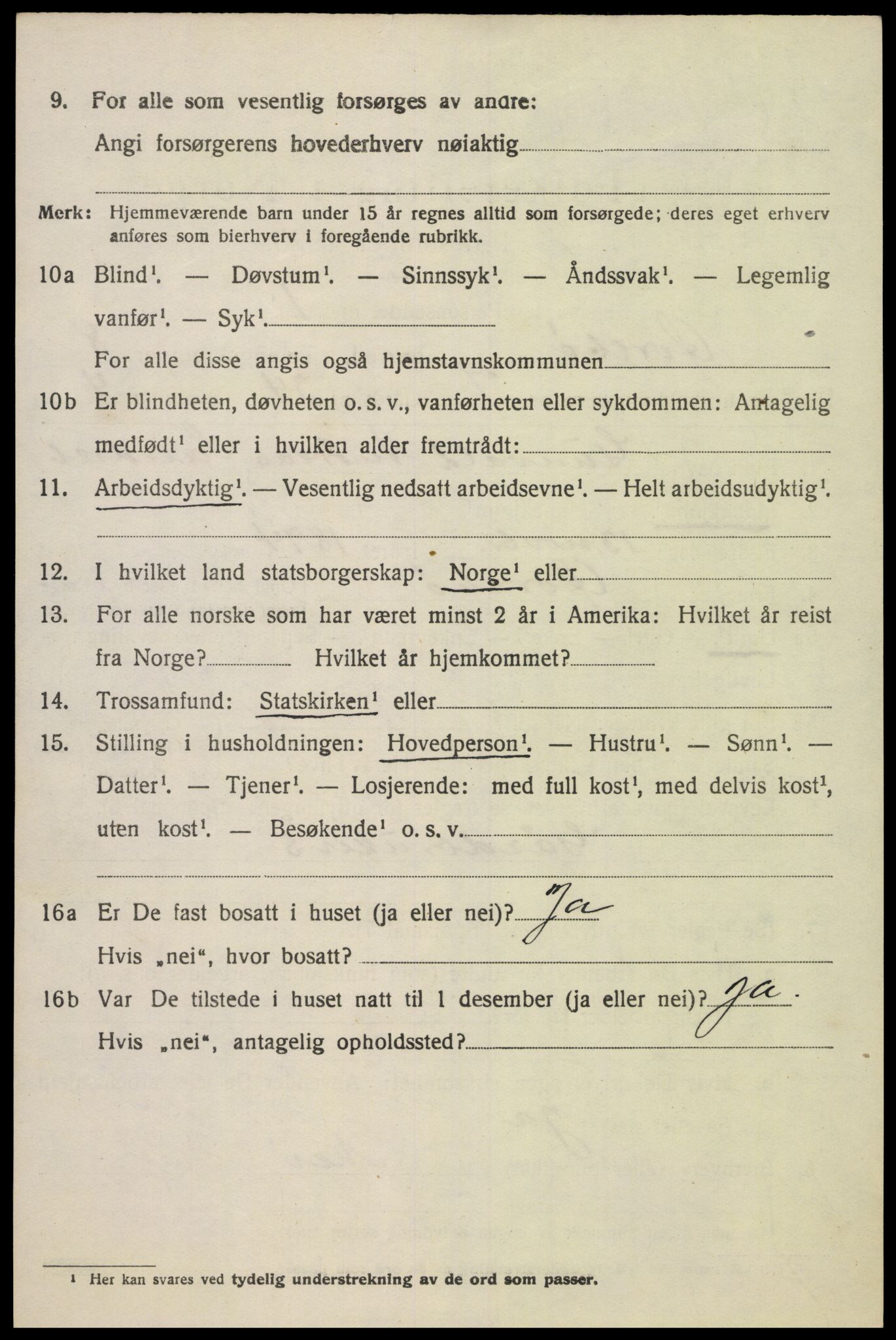 SAK, 1920 census for Øvrebø, 1920, p. 1777