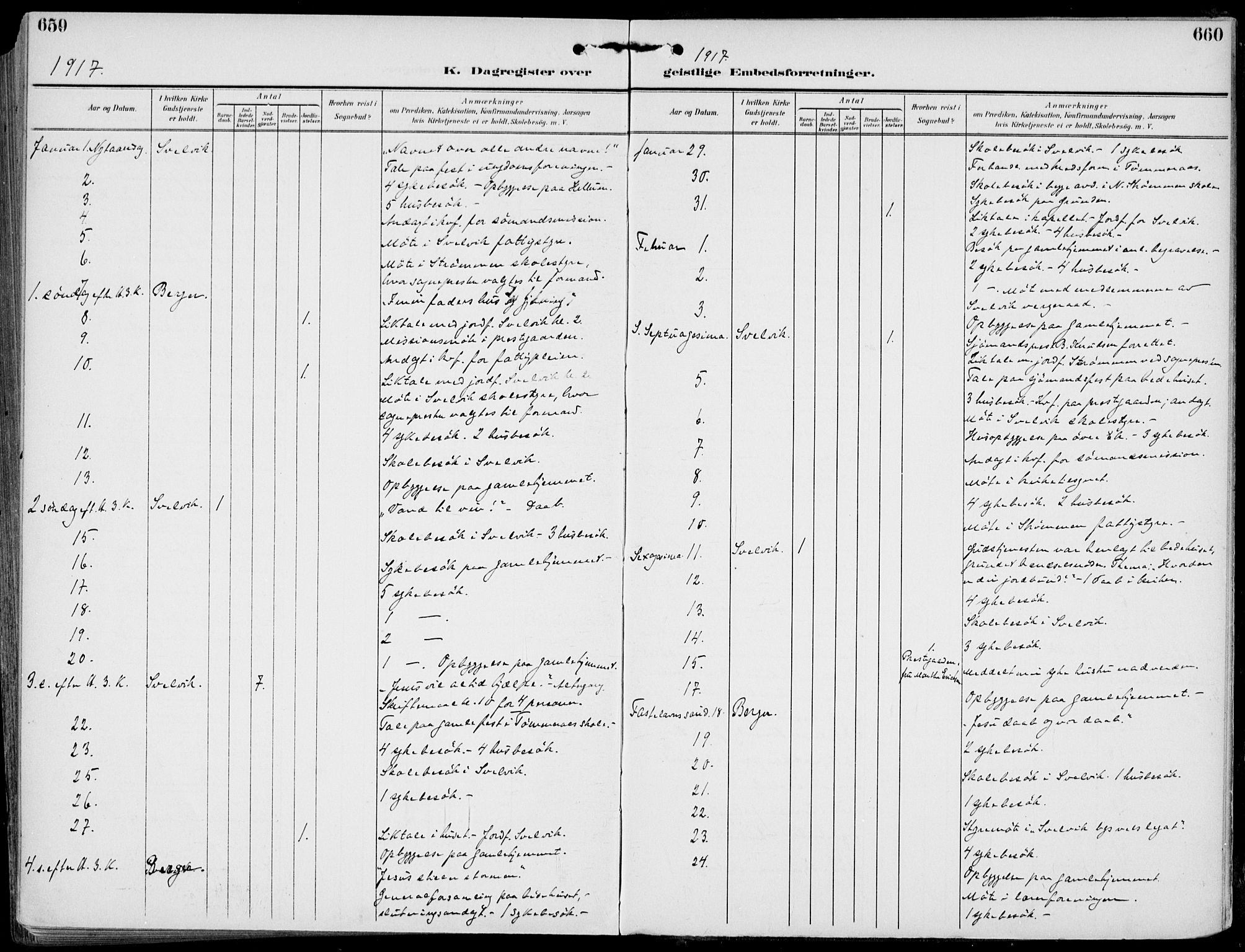 Strømm kirkebøker, AV/SAKO-A-322/F/Fb/L0002: Parish register (official) no. II 2, 1900-1919, p. 659-660