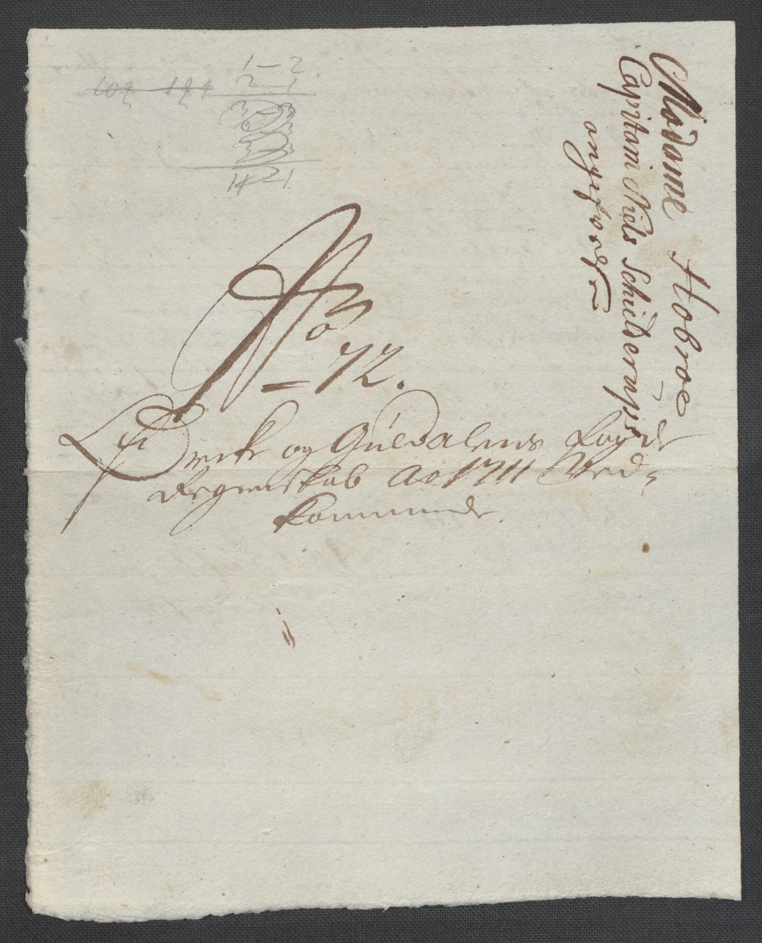 Rentekammeret inntil 1814, Reviderte regnskaper, Fogderegnskap, AV/RA-EA-4092/R60/L3962: Fogderegnskap Orkdal og Gauldal, 1711, p. 220